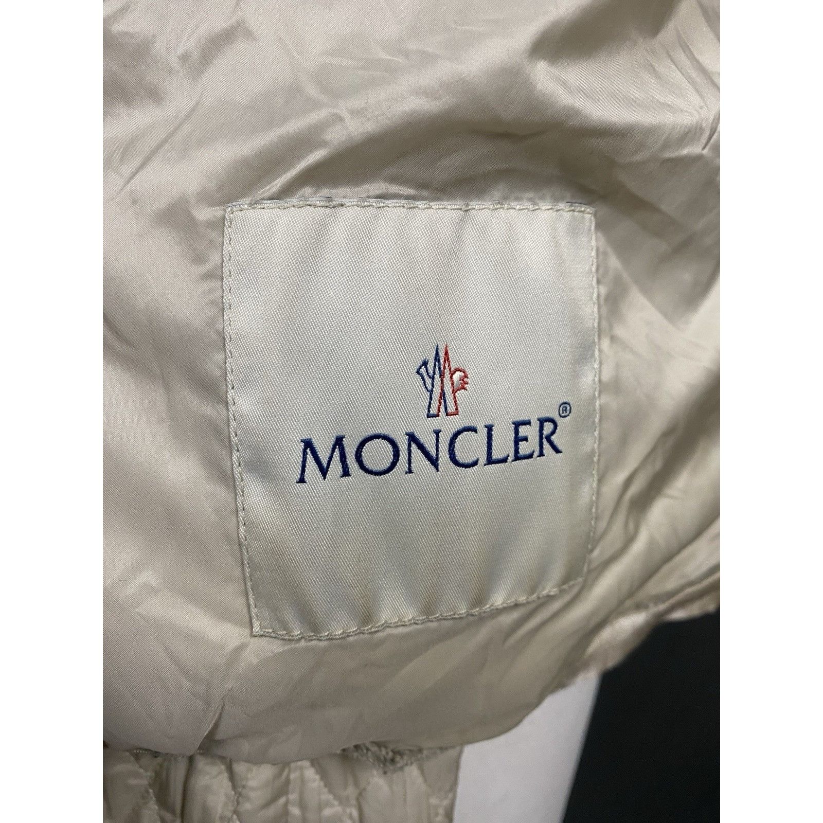 Moncler Moncler Eliane Giubbotto Women's Beige Quilted Jacket Size 0 Size XS / US 0-2 / IT 36-38 - 12 Thumbnail
