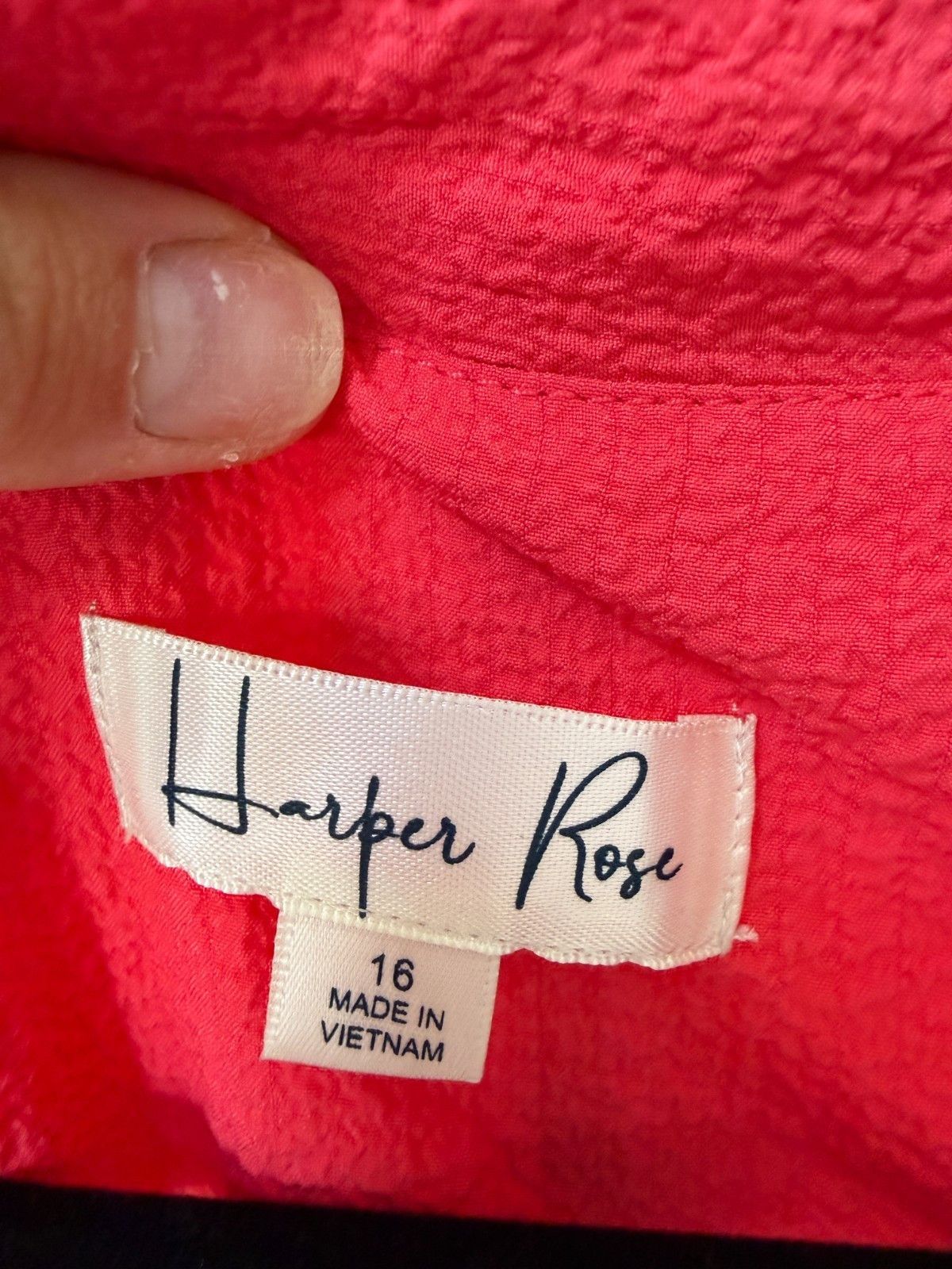 Other Harper Rose Coral Maxi Dress Women Sleeveless V Neck Empire Size XXL / US 16-18 / IT 52-54 - 4 Thumbnail