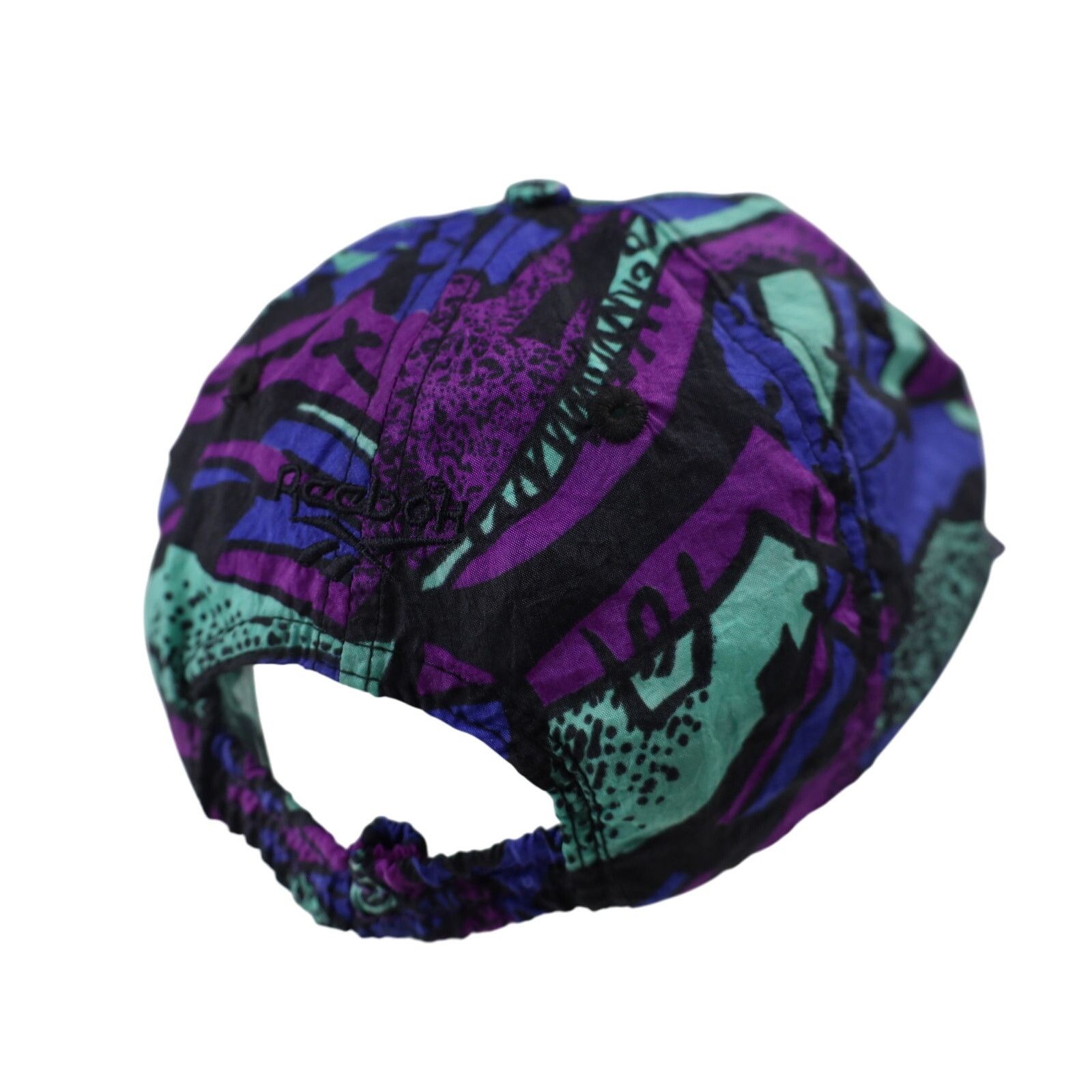 Reebok × Vintage Vintage 90s Reebok Abstract Print Hat Size ONE SIZE - 4 Thumbnail