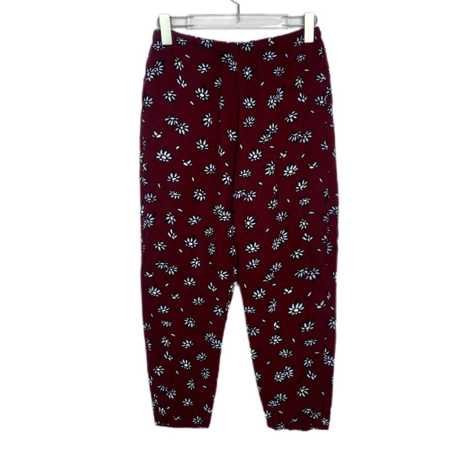 Marni Floral Pants – Printed Trousers (Size 12)
