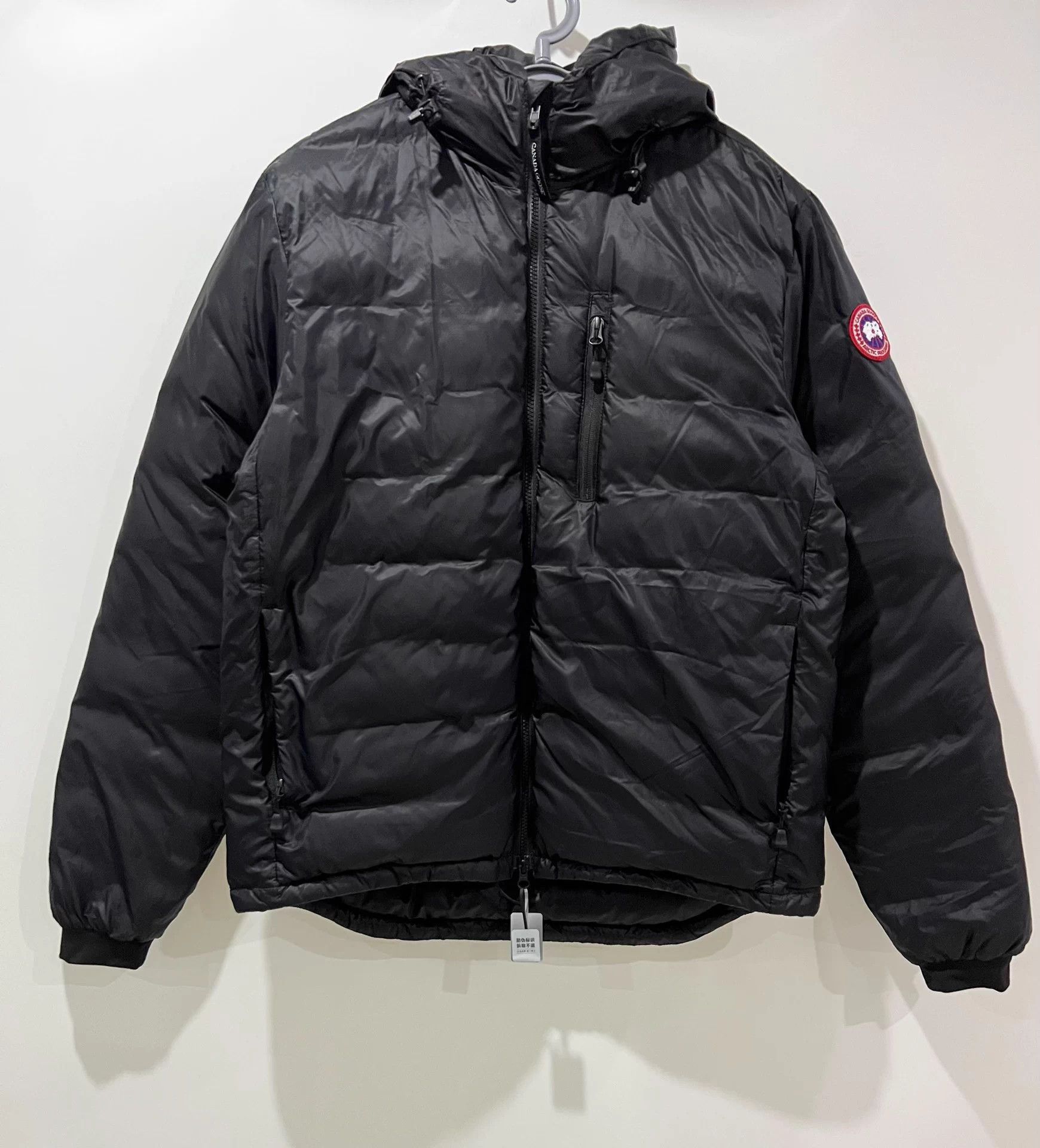 Canada Goose Black Puffer Jacket with Hood - Size L Size US L / EU 52-54 / 3 - 1 Thumbnail