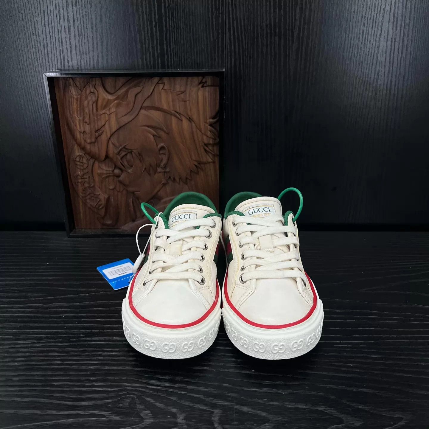 Gucci Gucci 1977 White Red Green 35 Shoes Size US 4.5 / IT 34.5 - 4 Thumbnail