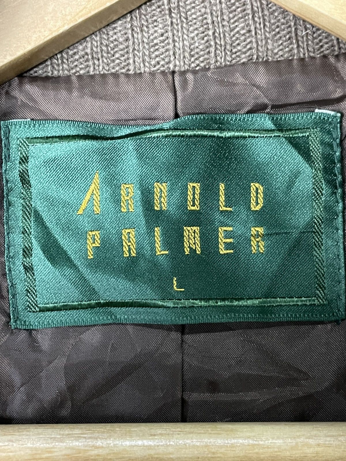 Japanese Brand × Vintage Arnold Palmer x Cotton Fleece Long Outerwear (31) Size US L / EU 52-54 / 3 - 5 Thumbnail