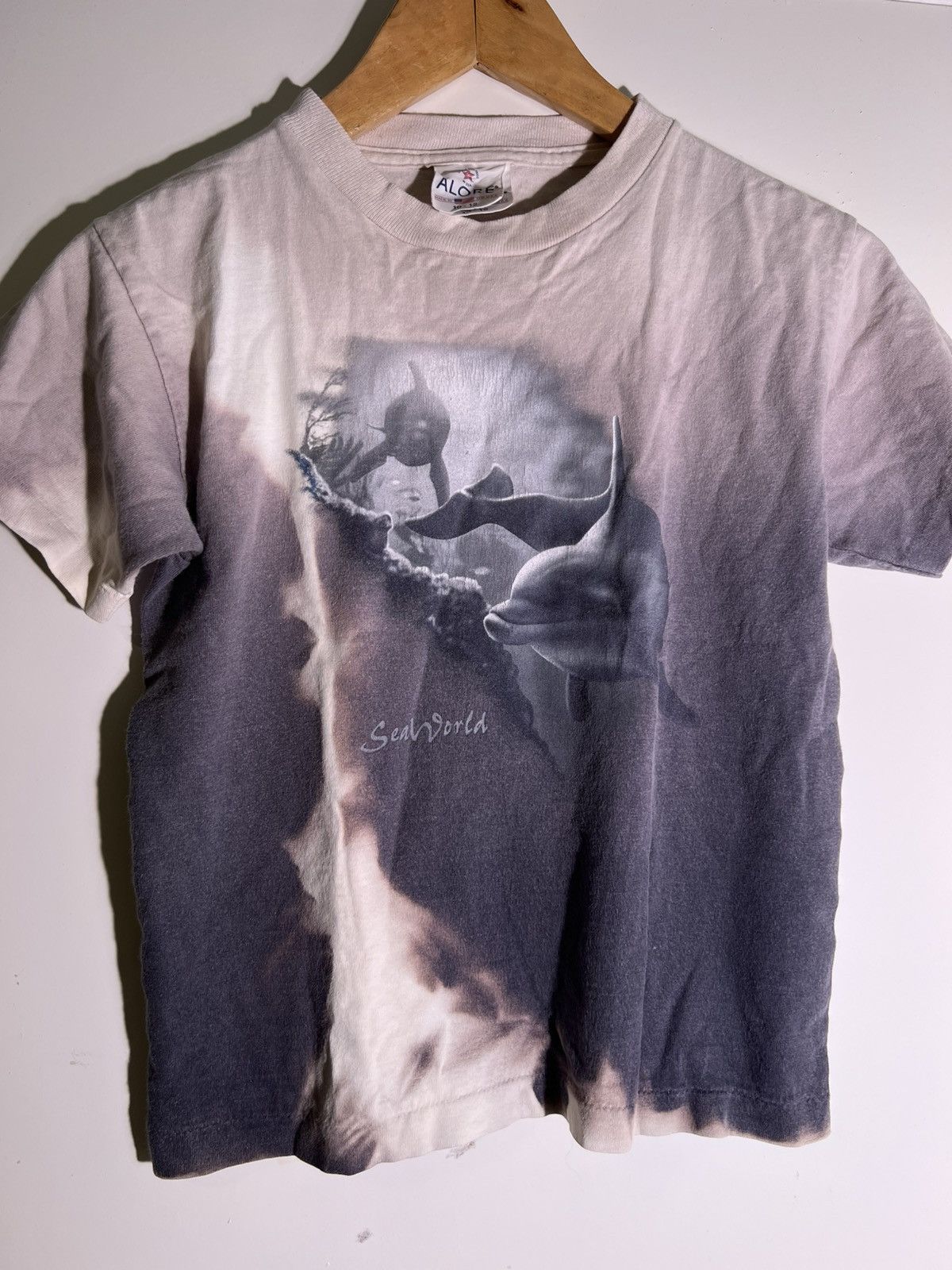 Vintage 90’s VTG Vintage Sea World Dolphins Retro Sea Animal Shirt Size US XS / EU 42 / 0 - 3 Thumbnail