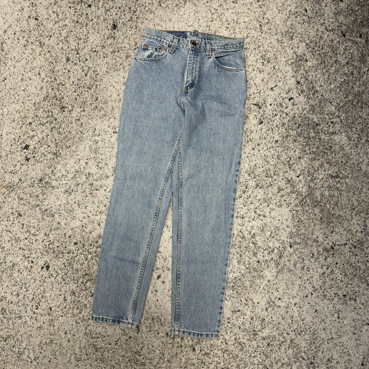 Levi's Vintage 90s Levi’s 550 Light Wash Tapered Denim Jeans Size 27" / US 4 / IT 40 - 9 Thumbnail