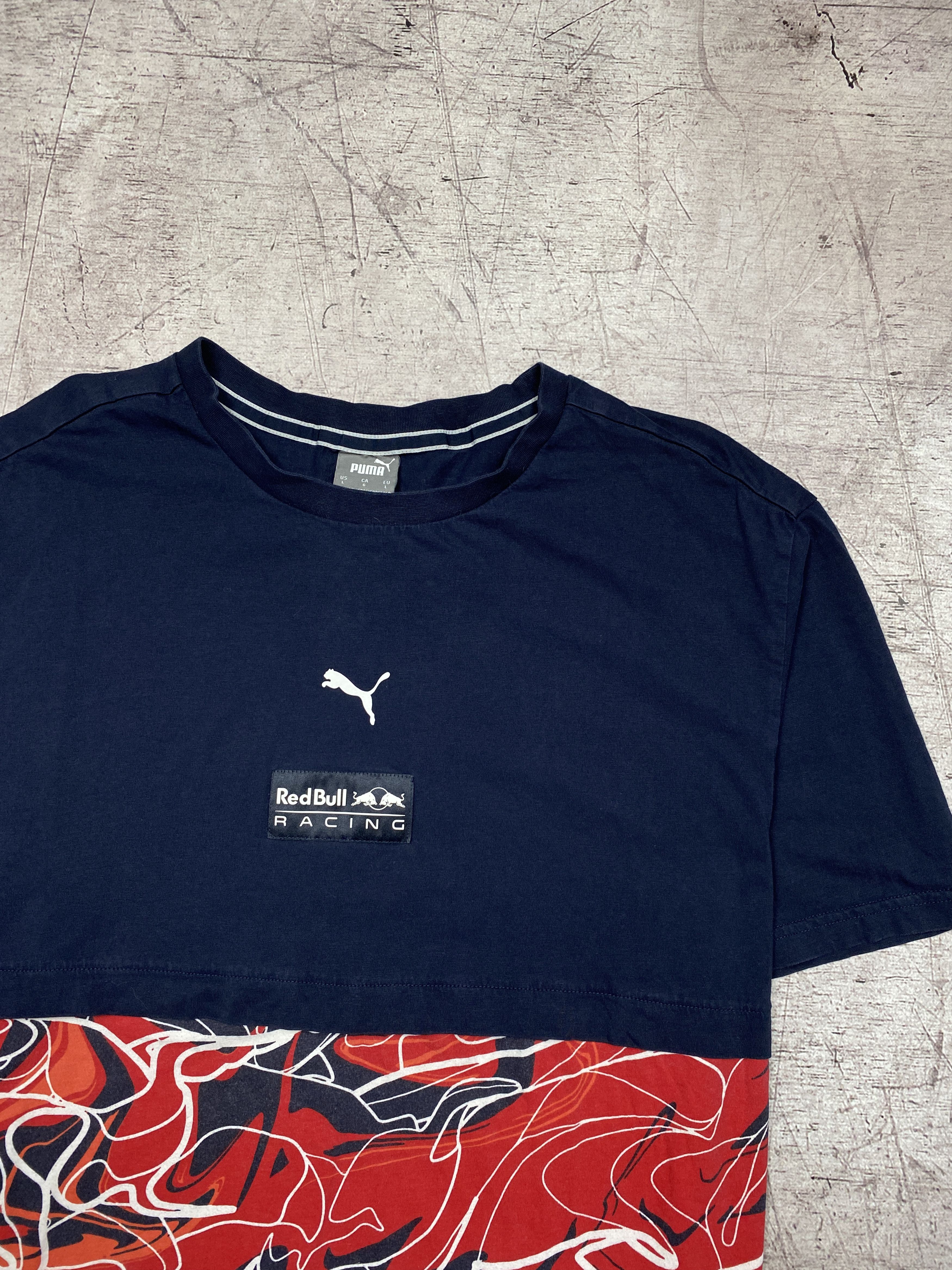 Puma Puma Red Bull Racing Mens Crew Neck T-Shirt Size US L / EU 52-54 / 3 - 2 Thumbnail