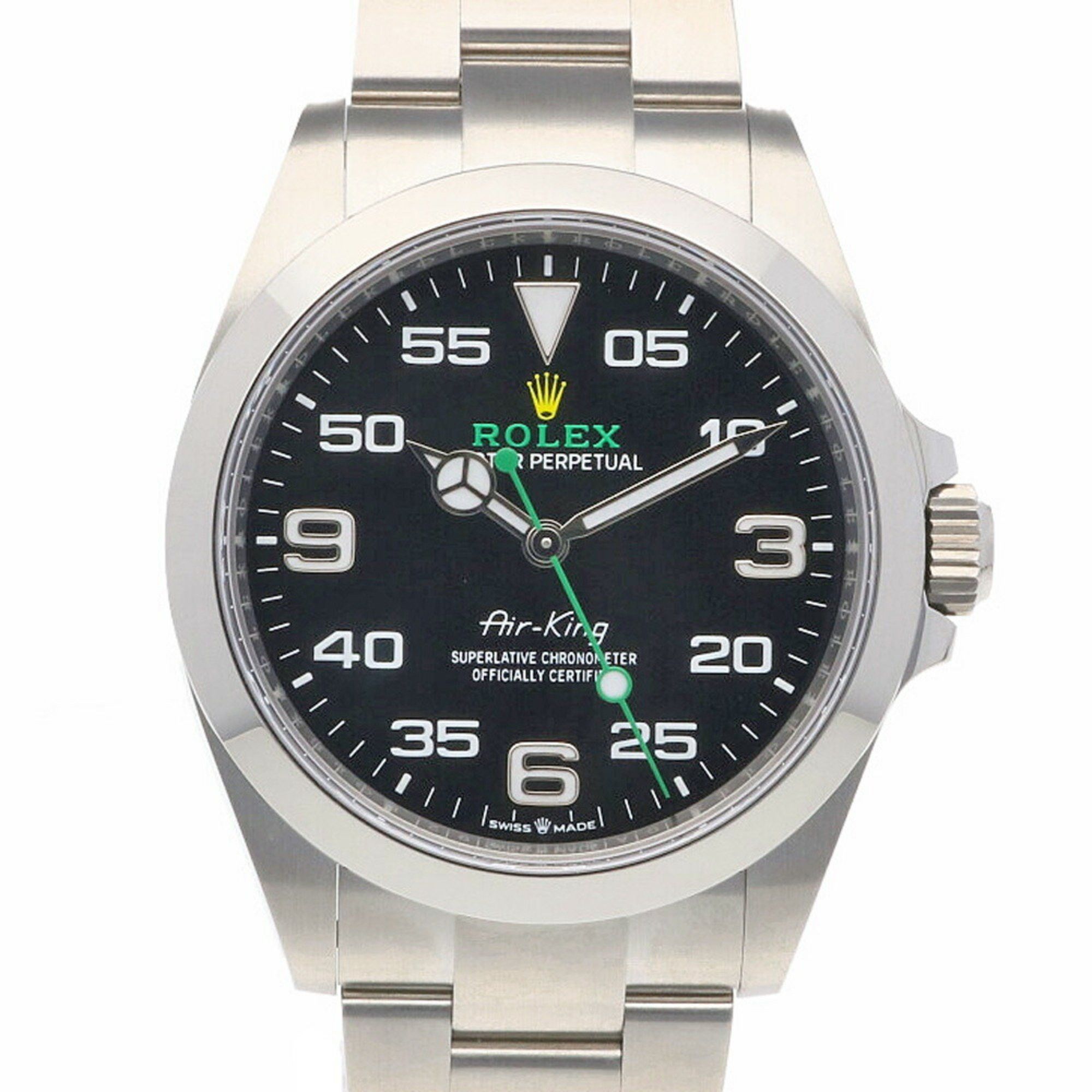 image of Rolex Air King Watch Stainless Steel 126900 Automatic Men's Rolex Random Arabic Numerals Rwa0104000