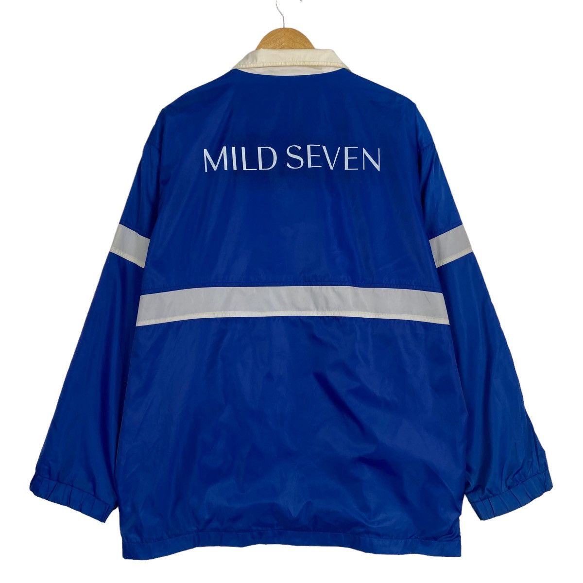 Japanese Brand × Vintage Mild Seven Vintage light zipper jacket Size US L / EU 52-54 / 3 - 1 Thumbnail