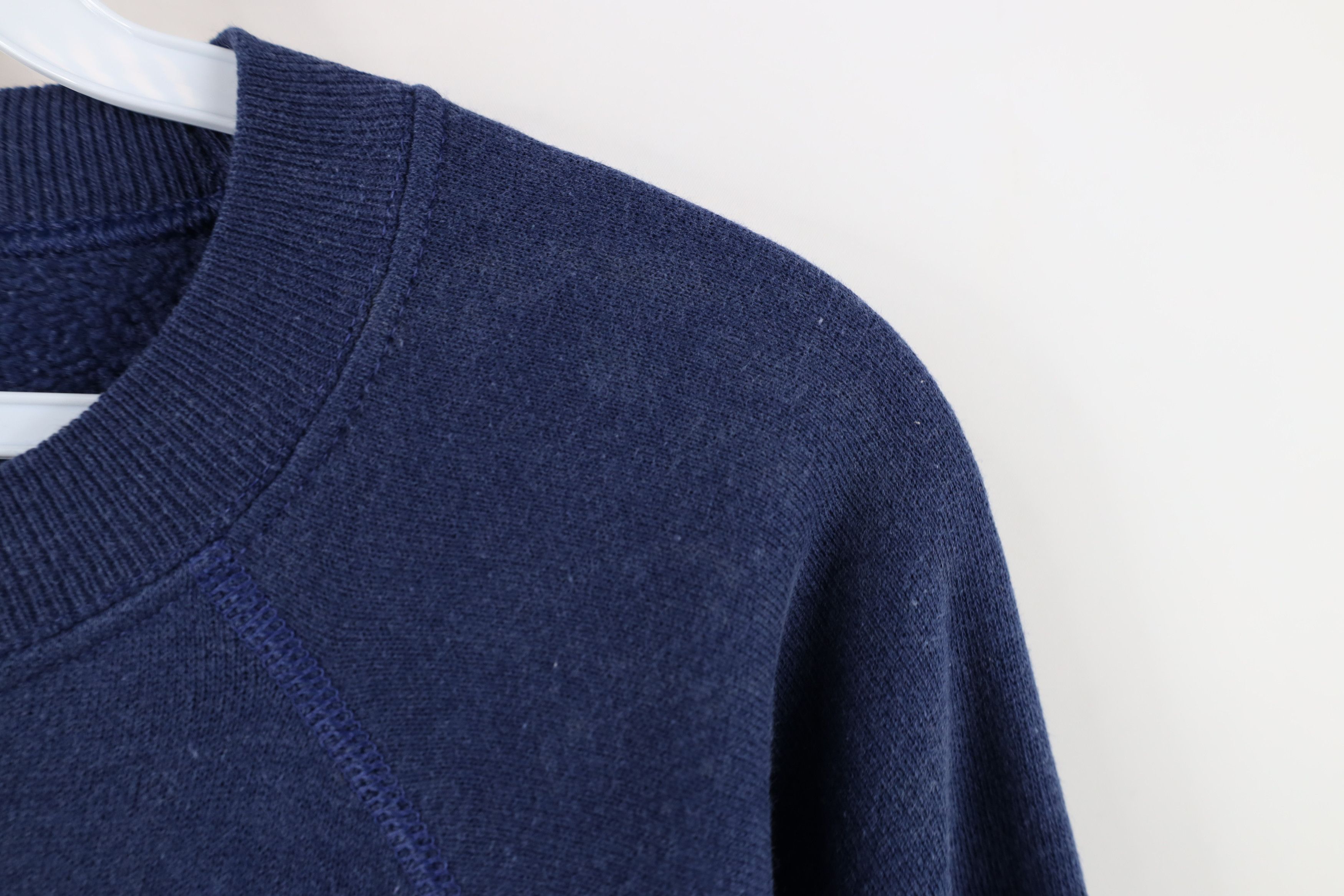 Vintage Vintage 80s Spell Snow Country Skiing Sweatshirt Blue USA Size L / US 10 / IT 46 - 4 Thumbnail