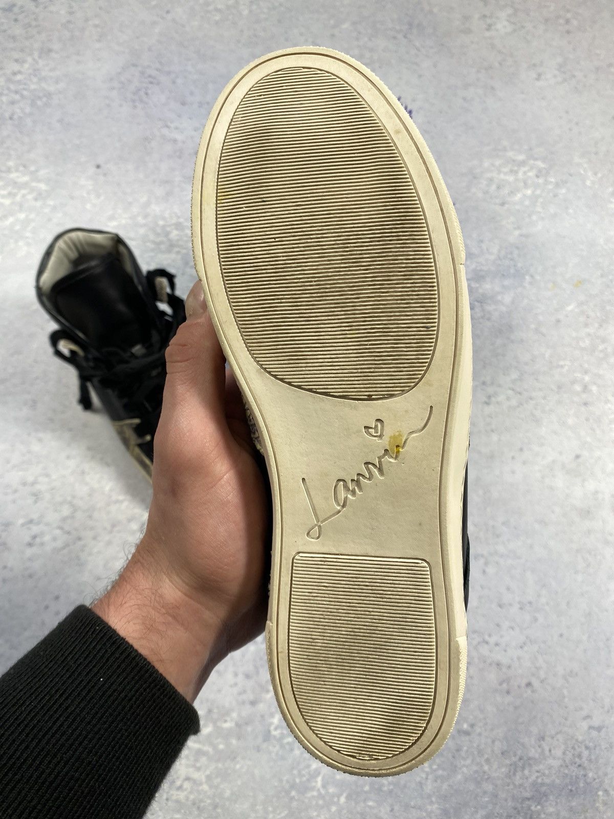 Lanvin Lanvin Women’s Hi-Top Sneakers Size EUR 37 Size US 7 / IT 37 - 20 Thumbnail