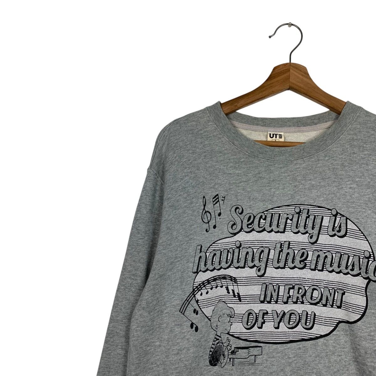 Peanuts UNIQLO X PEANUTS Words Crewneck Sweatshirt #3580-C164 Size US S / EU 44-46 / 1 - 3 Thumbnail
