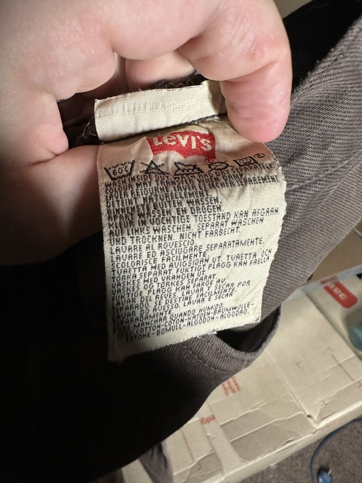 Levi's Vintage Levi’s 501 Jeans Brown USA W32 L30 Straight Pants Size US 32 / EU 48 - 4 Thumbnail