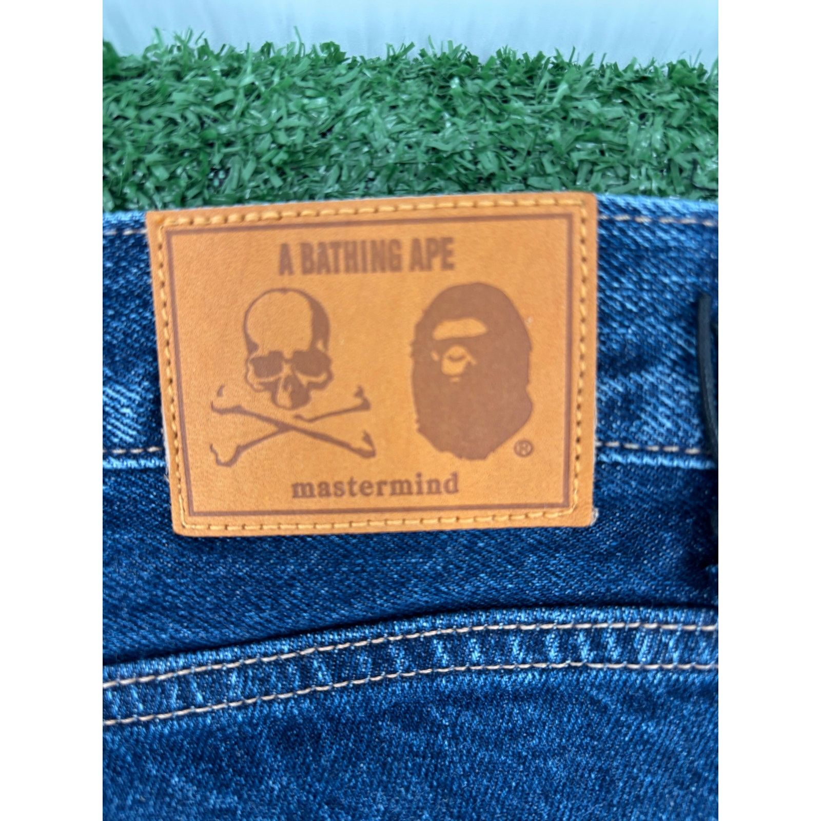 Bape Bape X Mastermind 11th Anniversary Indigo Denim Size Large Size US 33 - 7 Thumbnail