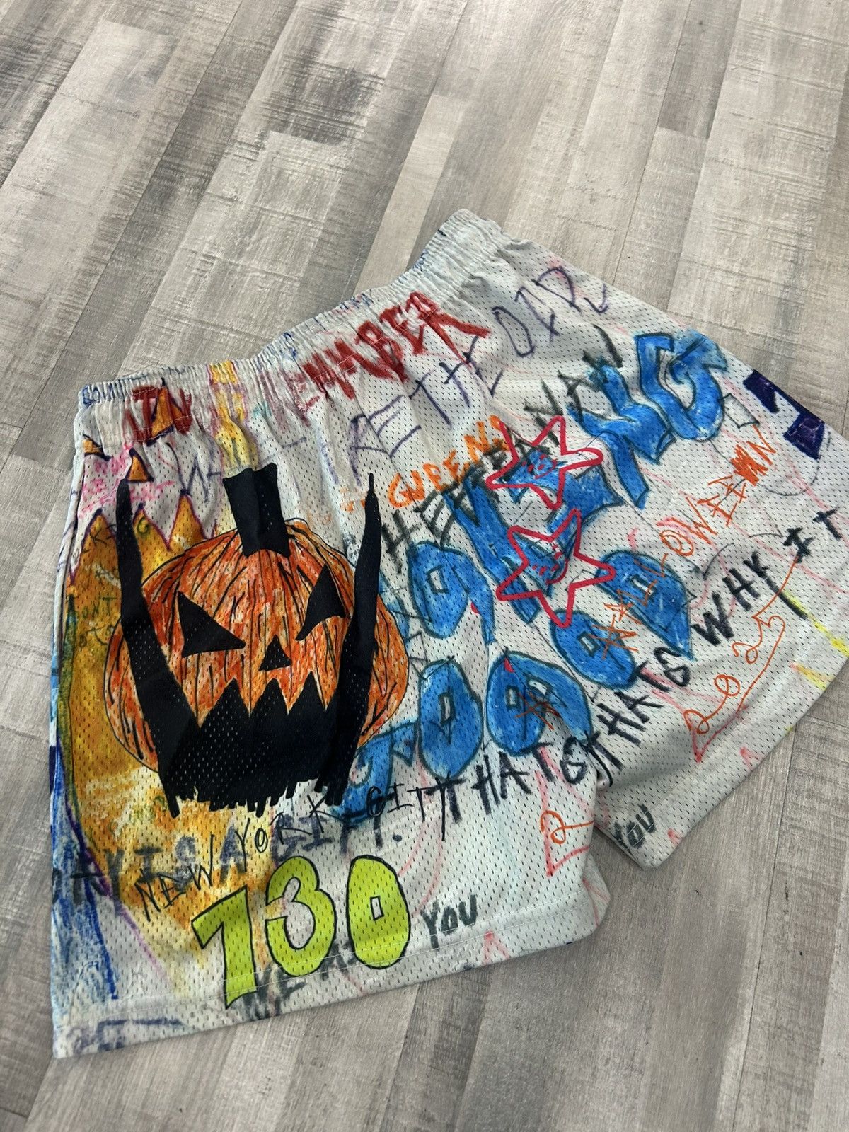 Eric Emanuel Eric Emanuel x Asspizza Halloween Shorts Size US 34 / EU 50 - 4 Thumbnail