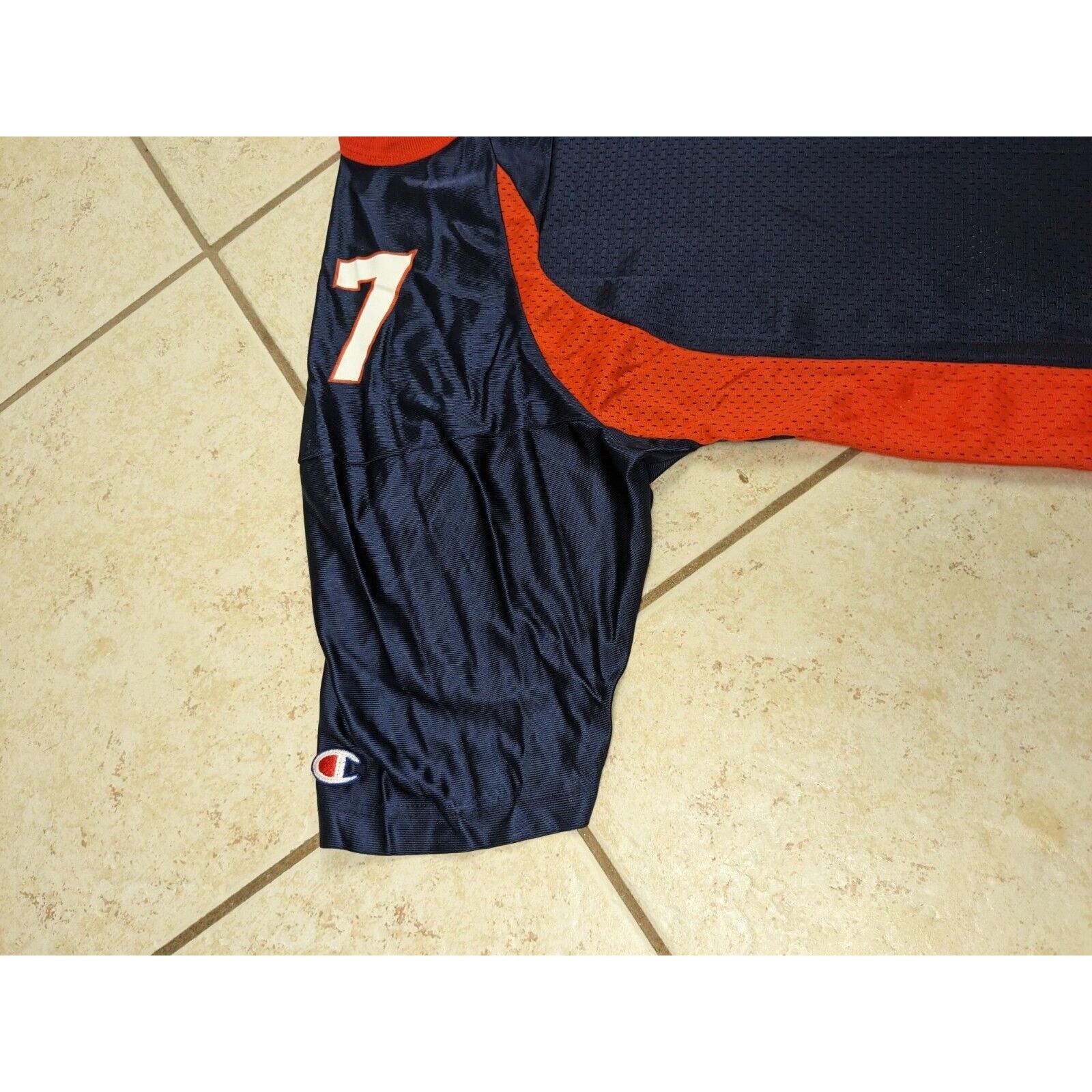 Champion Vtg Denver Broncos Jersey XL 48 Blue Champion Elway #7 NFL Size US XL / EU 56 / 4 - 4 Thumbnail