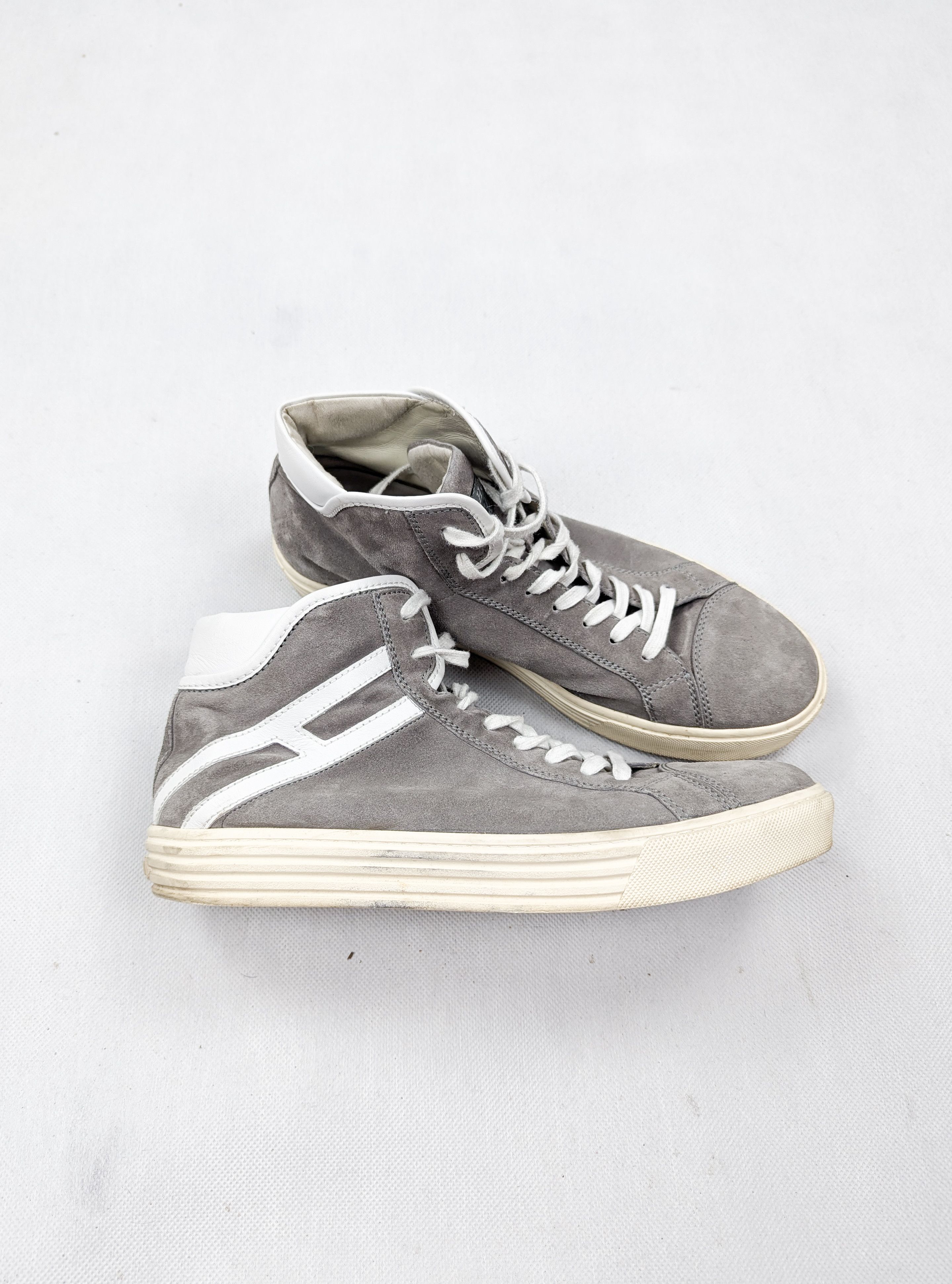 Hogan Hogan grey hi top sneakers Size US 6.5 / EU 39-40 - 5 Thumbnail