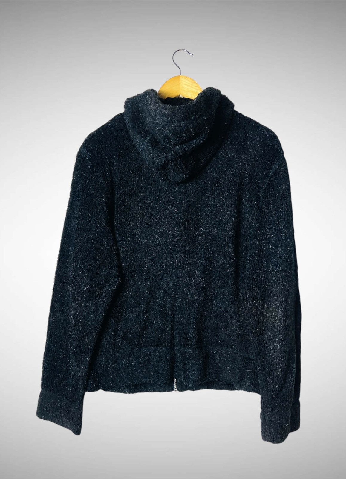 Paul Smith Vintage Paul Smith Mohair Zipper Hoodie Size US L / EU 52-54 / 3 - 2 Thumbnail