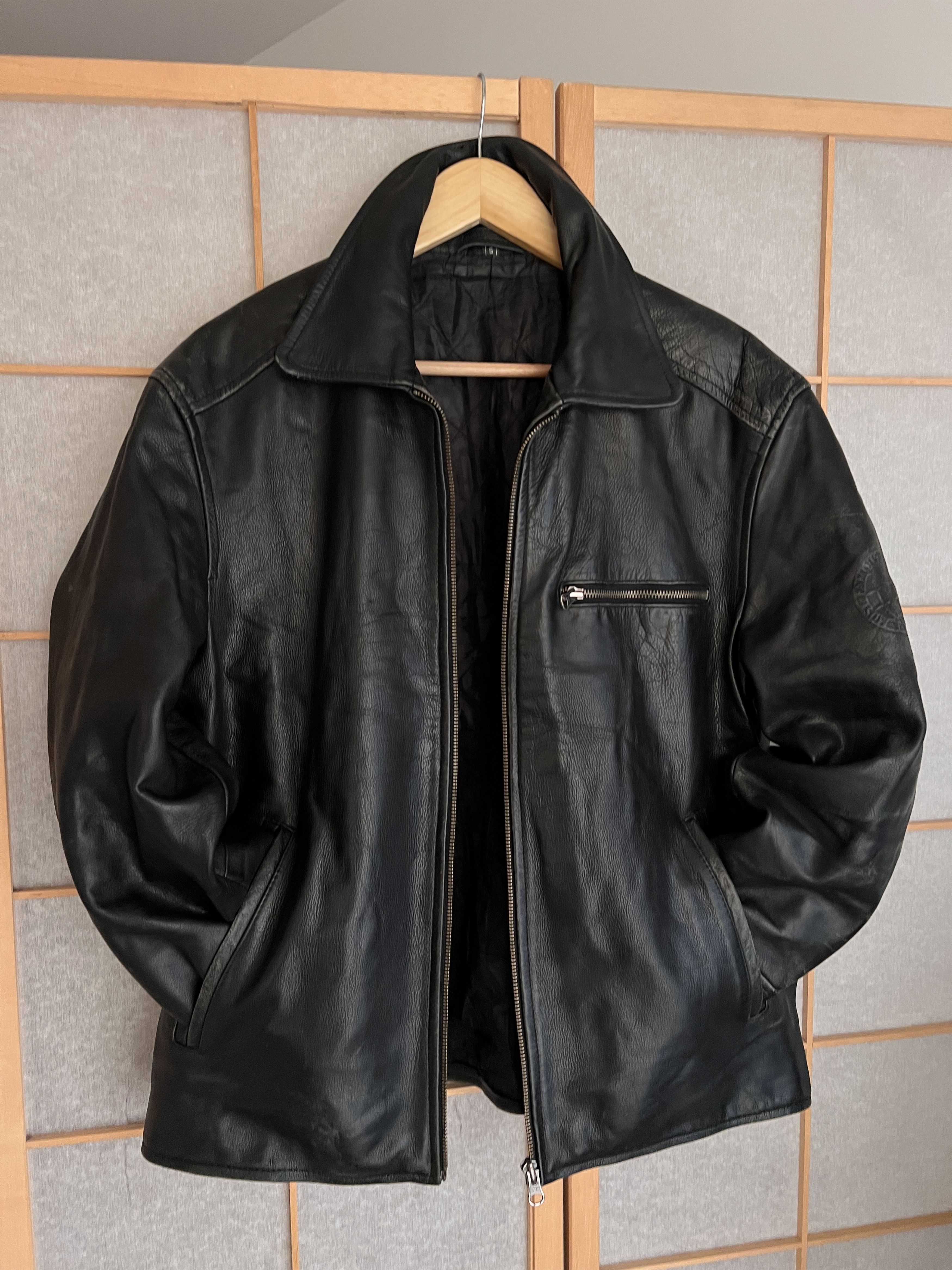 Genuine Leather 14th Addiction Yohji Yamamoto style leather jacket LGB Boxy Size US S / EU 44-46 / 1 - 13 Thumbnail