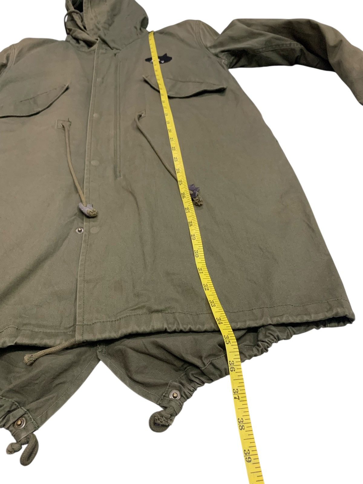 Issey Miyake Rare Ne-Net Issey Miyake Parka Green Army Zipper Down Hoodie Size US M / EU 48-50 / 2 - 10 Thumbnail