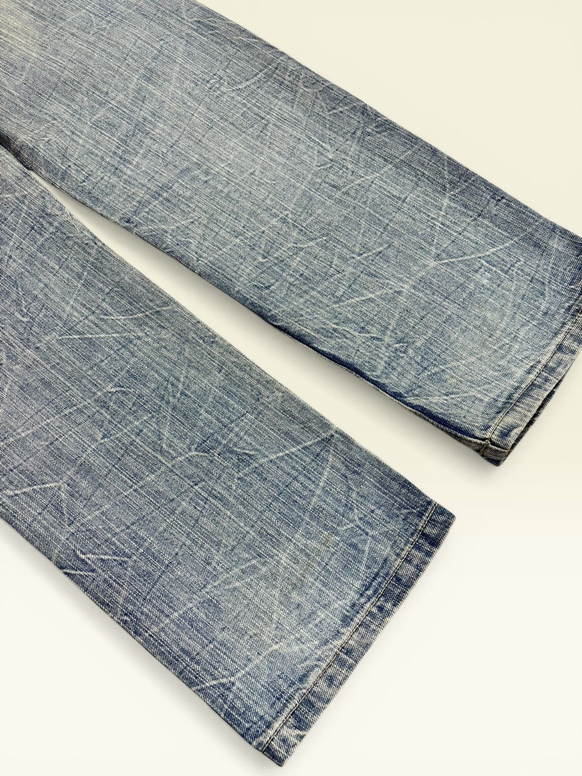 Undercover Japan Grunge Double Waist Ripped Floral Bandana Jeans Size US 30 / EU 46 - 5 Thumbnail