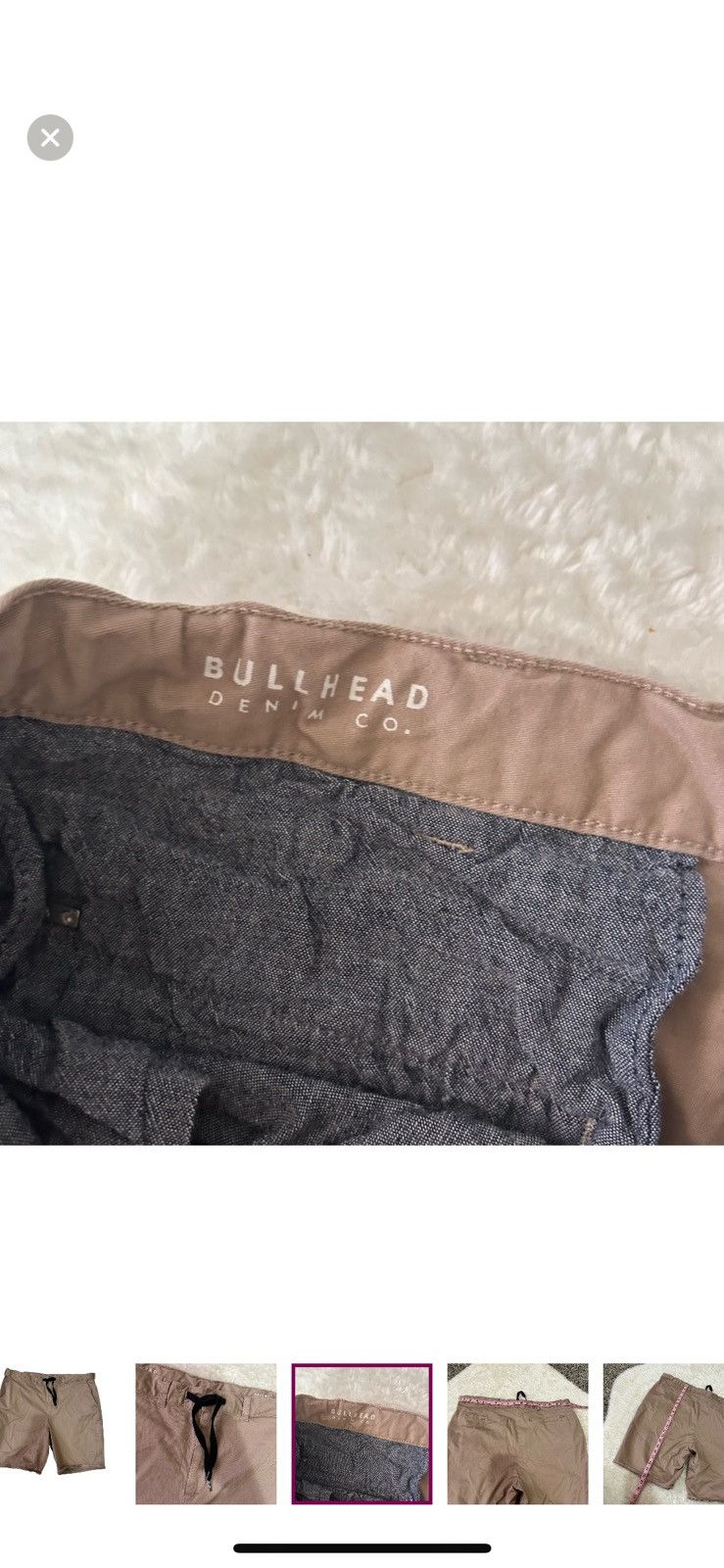 Bullhead Denim Co. Bullhead denim khaki shorts size 38 Size US 38 / EU 54 - 3 Thumbnail