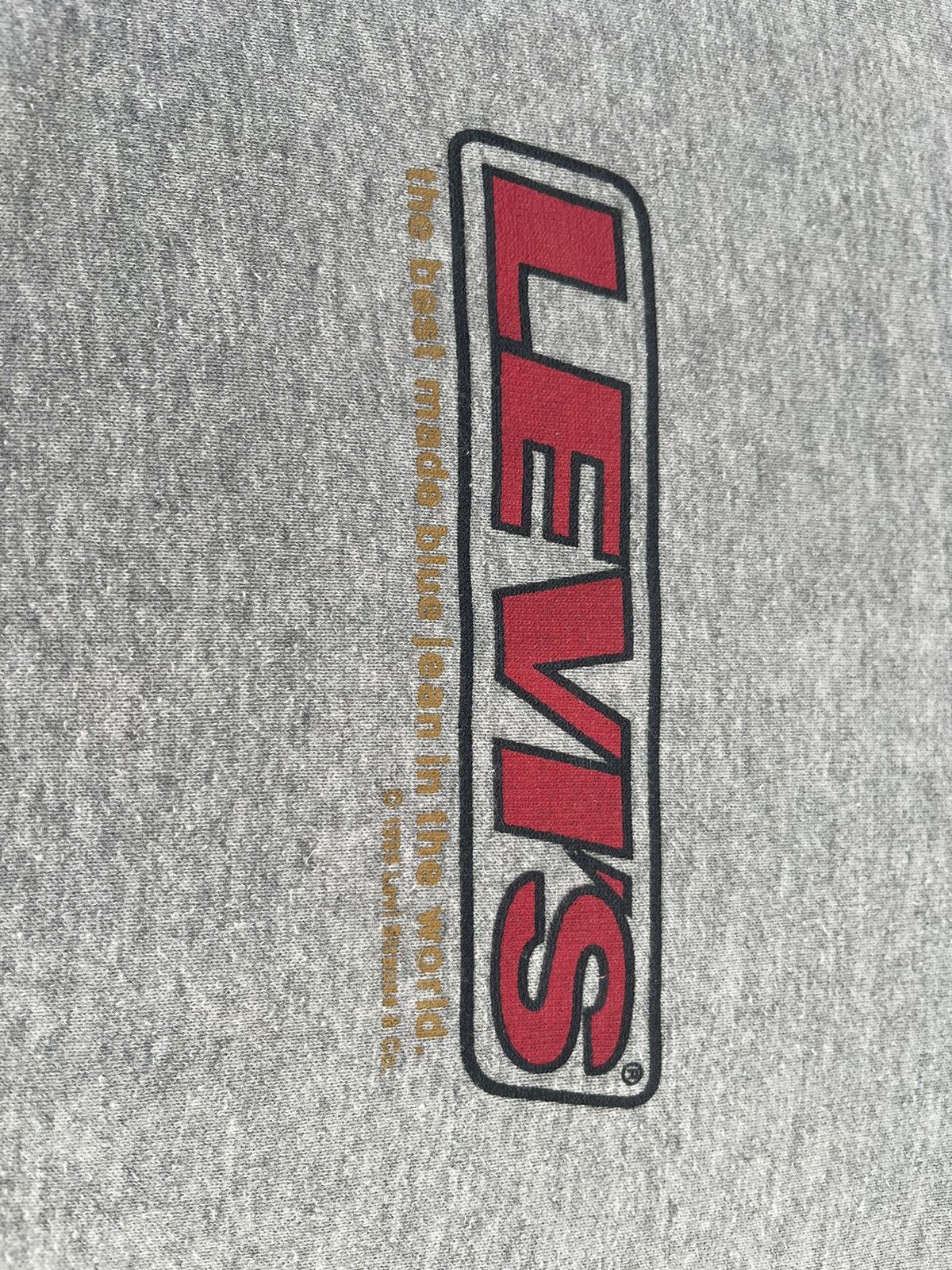 Levi's Vintage 1998 Levi’s Gray Hoodie – Made in Japan – Size L Size US L / EU 52-54 / 3 - 3 Thumbnail