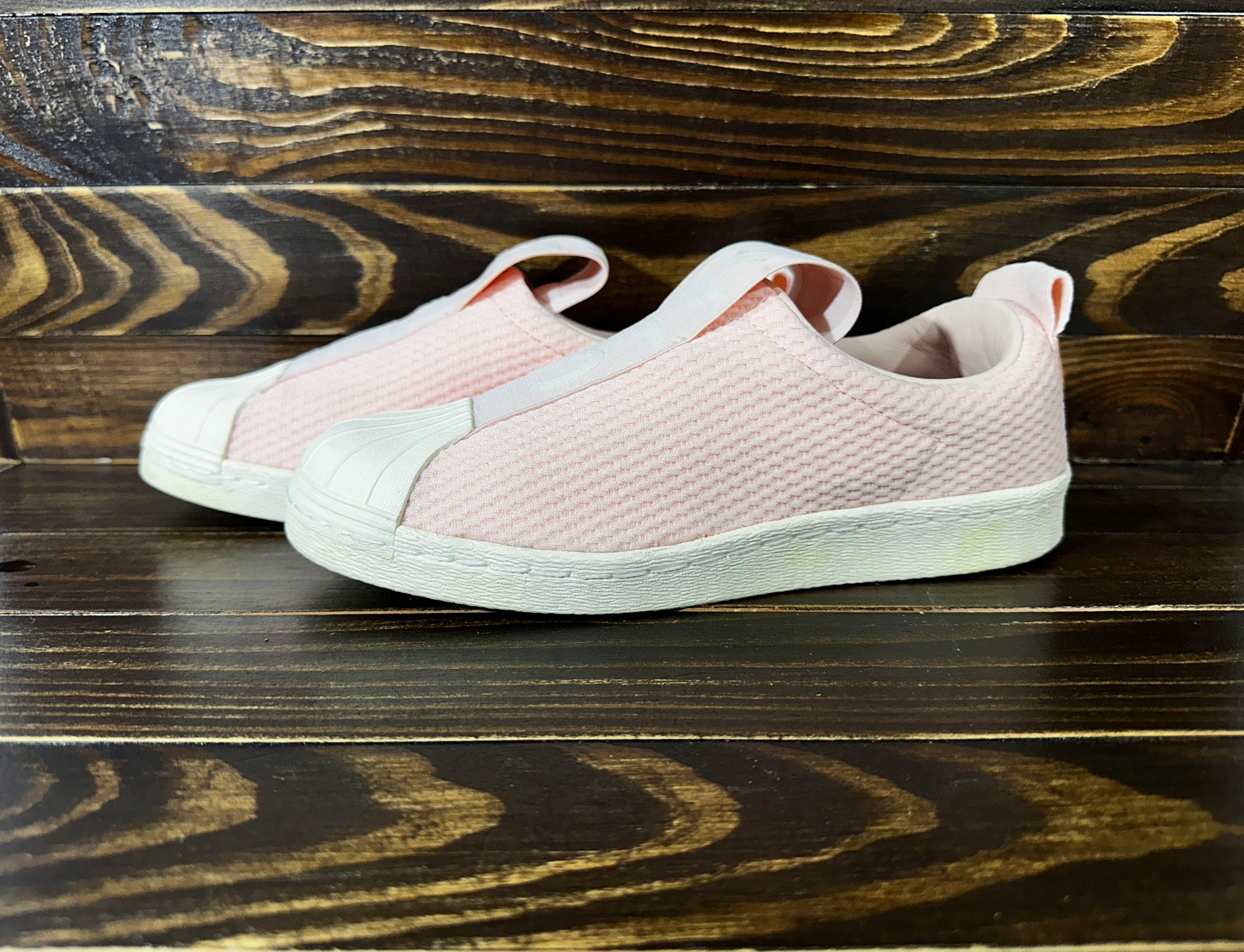 Adidas Adidas Superstar bw3s Slip On W 'Pink White' Womens Sneakers Size US 6 / IT 36 - 6 Thumbnail