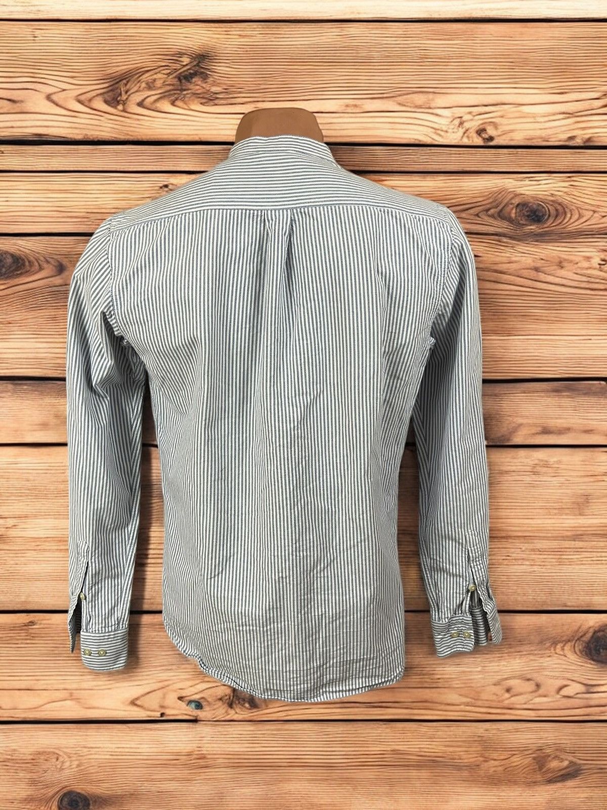 KnowledgeCotton Apparel Knowledge Cotton Apparel striped shirt size M Size US M / EU 48-50 / 2 - 3 Thumbnail