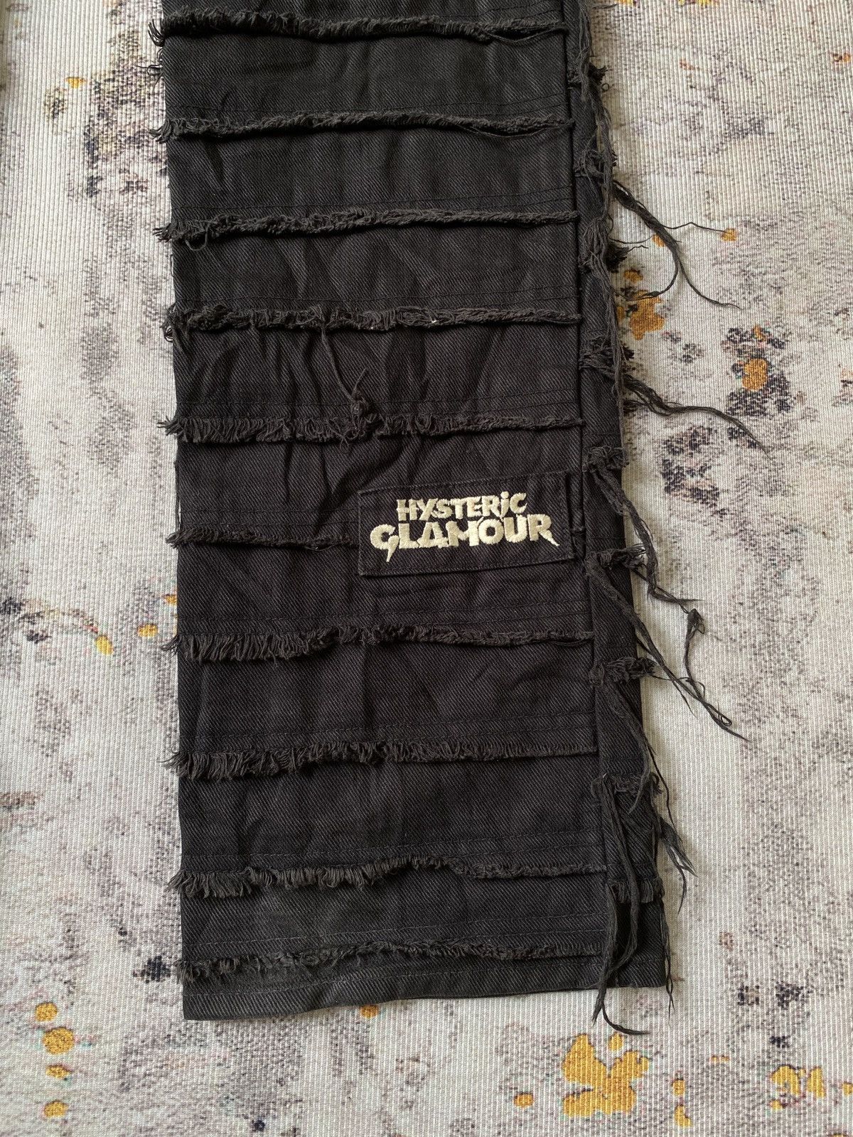 Hysteric Glamour 90’s Hysteric Glamour Black Crust Hagi Patches Denim Size US 32 / EU 48 - 14 Thumbnail