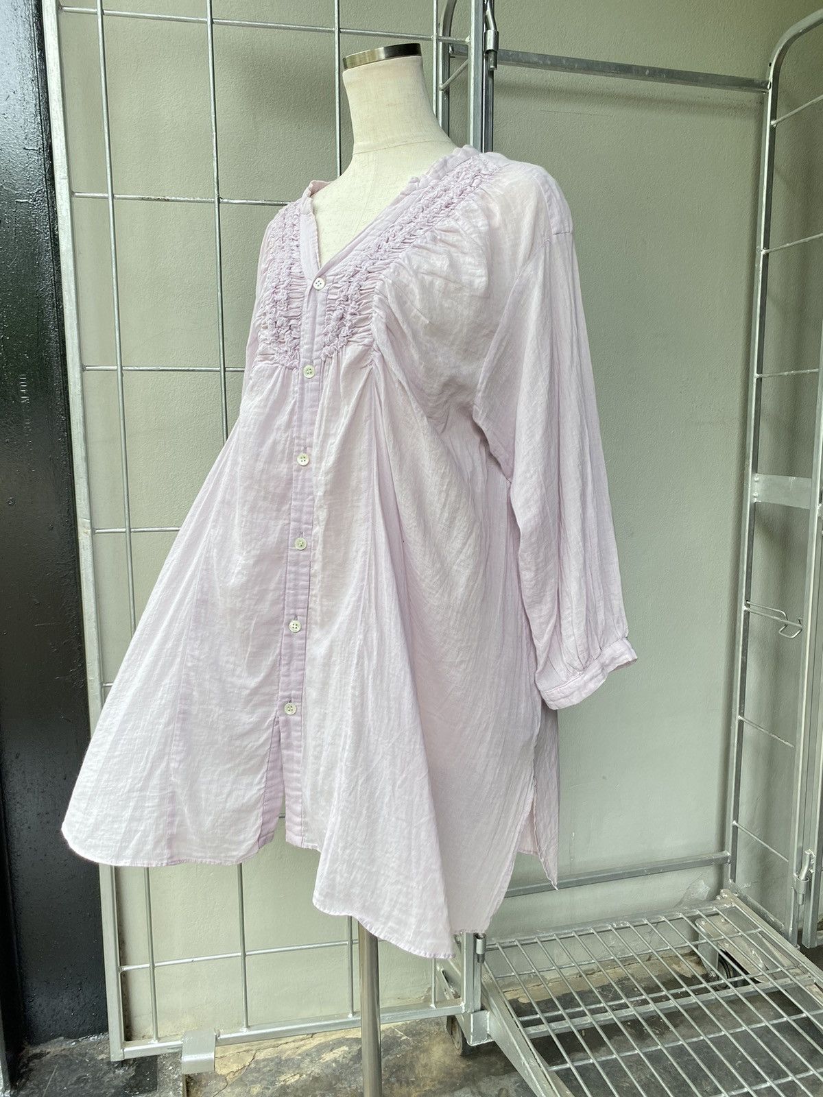 Issey Miyake Plantation light purple blouse Size ONE SIZE - 18 Thumbnail