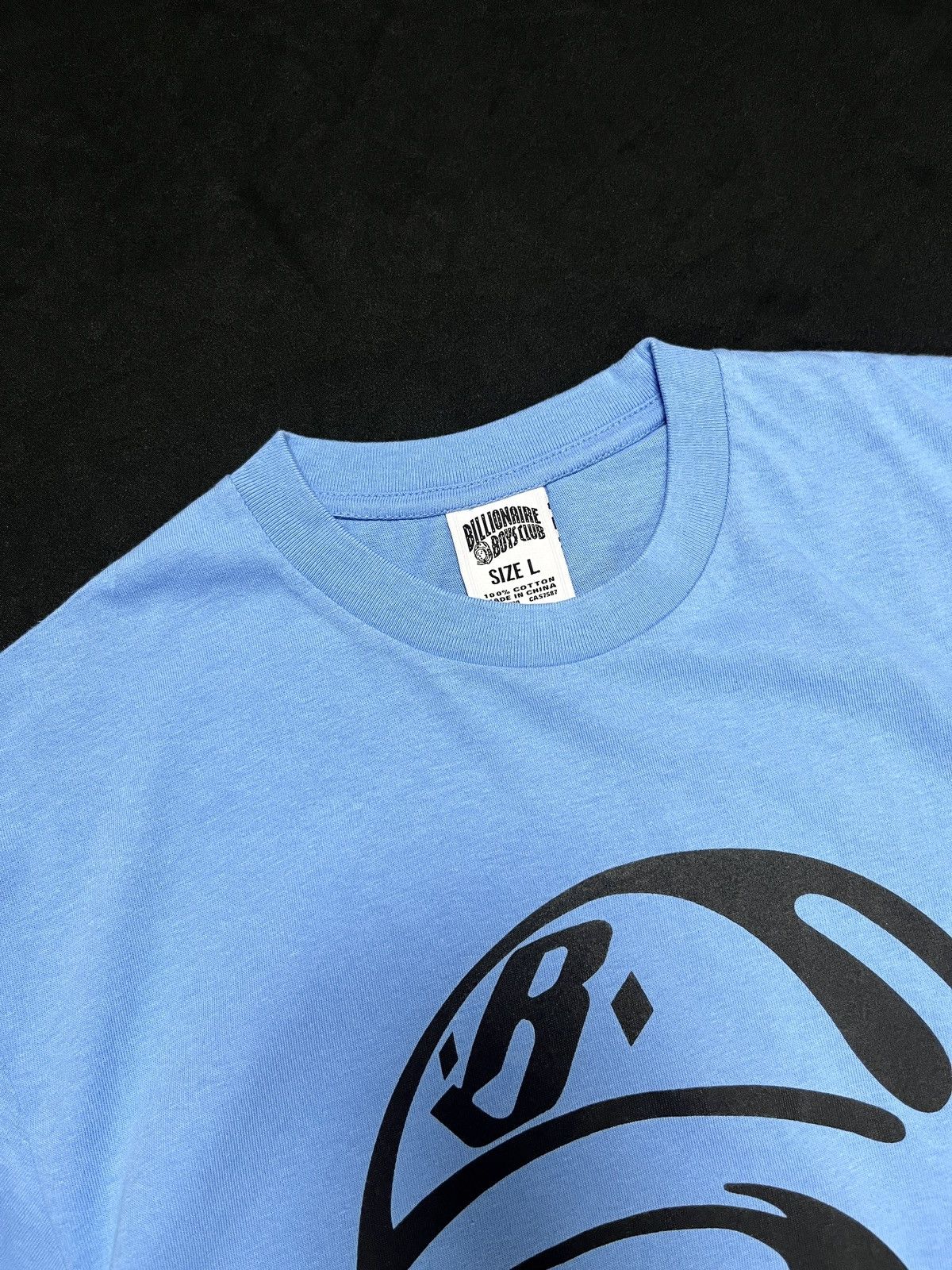 Billionaire Boys Club Rare Billionaire Boys Club BBC Helmet Print T-Shirt Blue L Size US L / EU 52-54 / 3 - 3 Thumbnail
