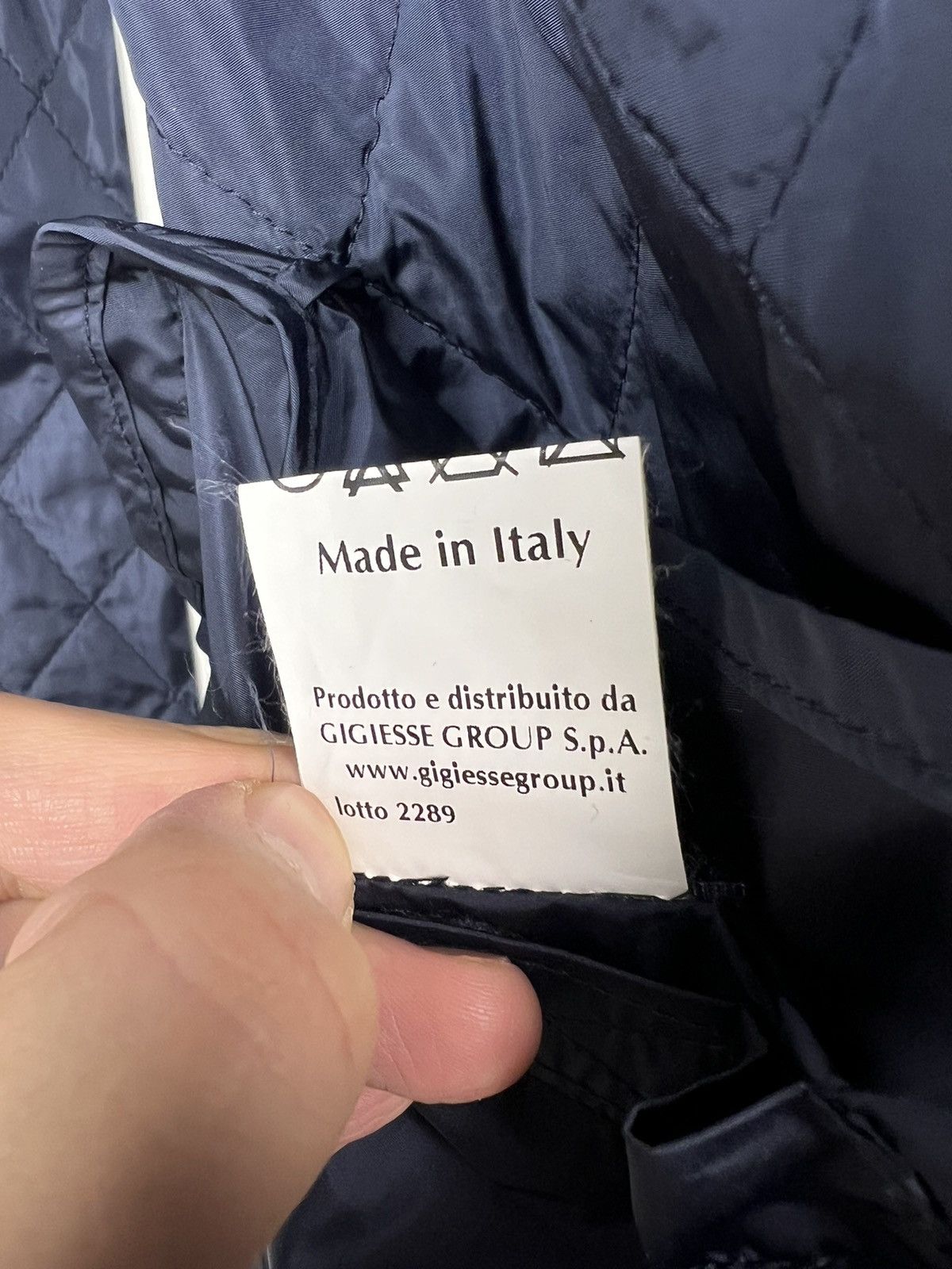 Luigi Borrelli Luigi Borrelli Napoli Quilted Jacket Size US L / EU 52-54 / 3 - 18 Thumbnail