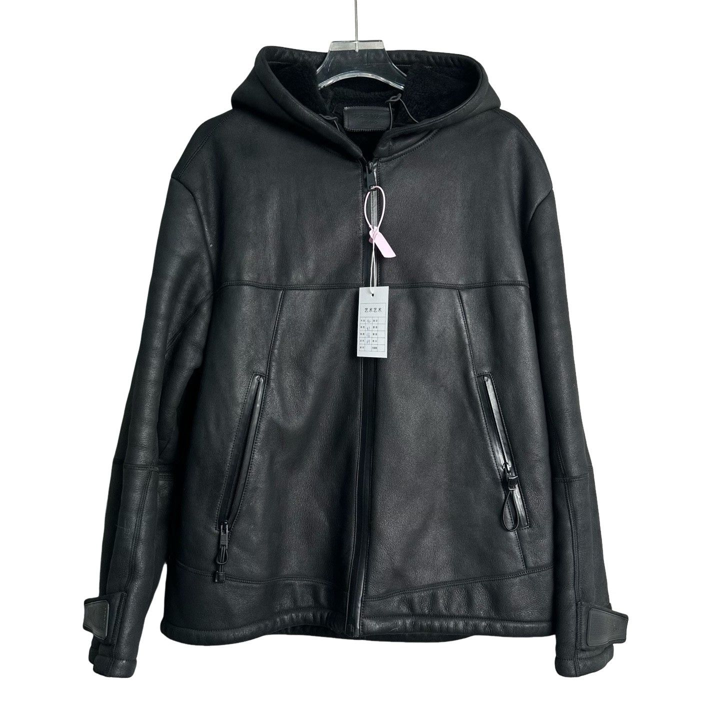 Prada Prada Hooded Leather Jacket Size 50 Size US M / EU 48-50 / 2 - 1 Thumbnail