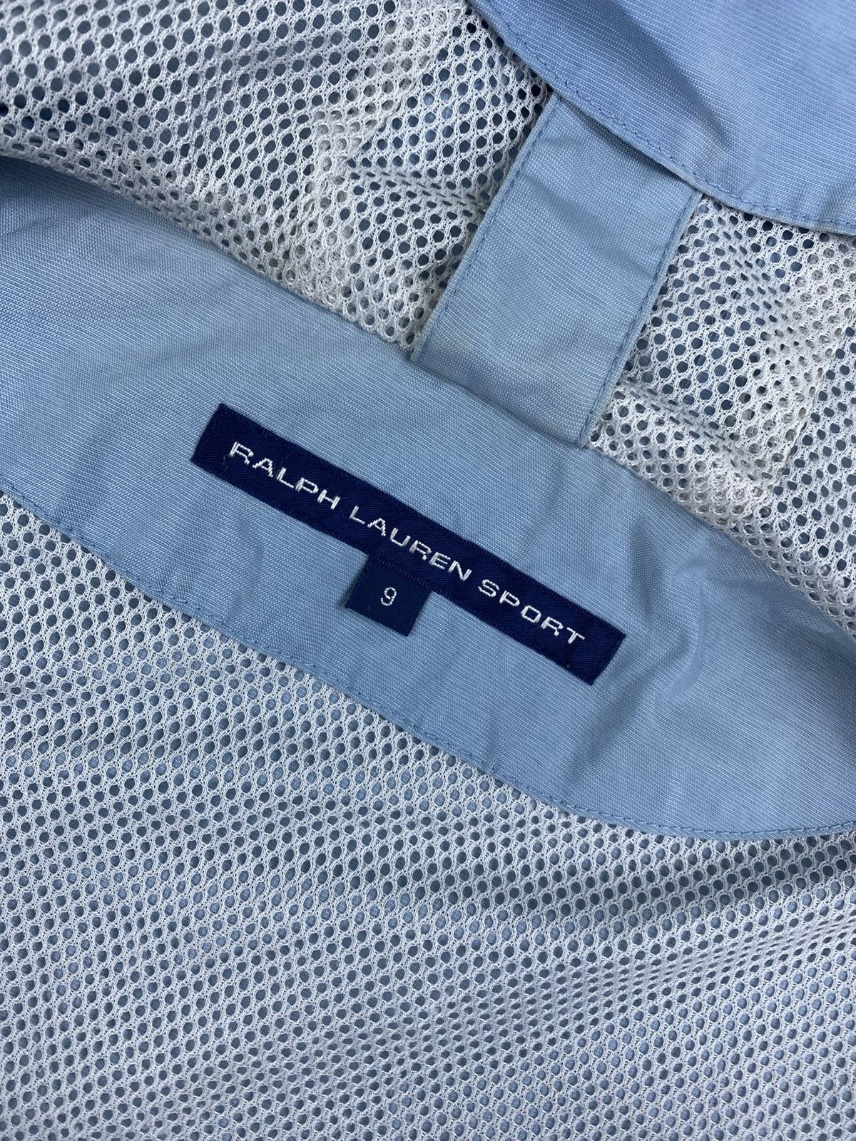 Polo Ralph Lauren Vtg Polo Ralph Lauren Sport Light Blue Hoddie Jacket Size US M / EU 48-50 / 2 - 13 Thumbnail