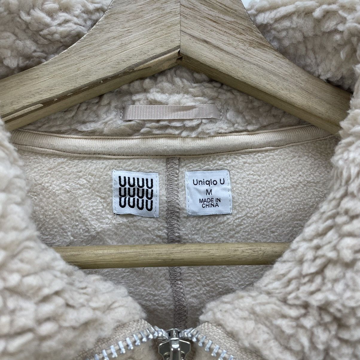 Japanese Brand Uniqlo Sherpa Hooded Jacket Size M / US 6-8 / IT 42-44 - 6 Thumbnail