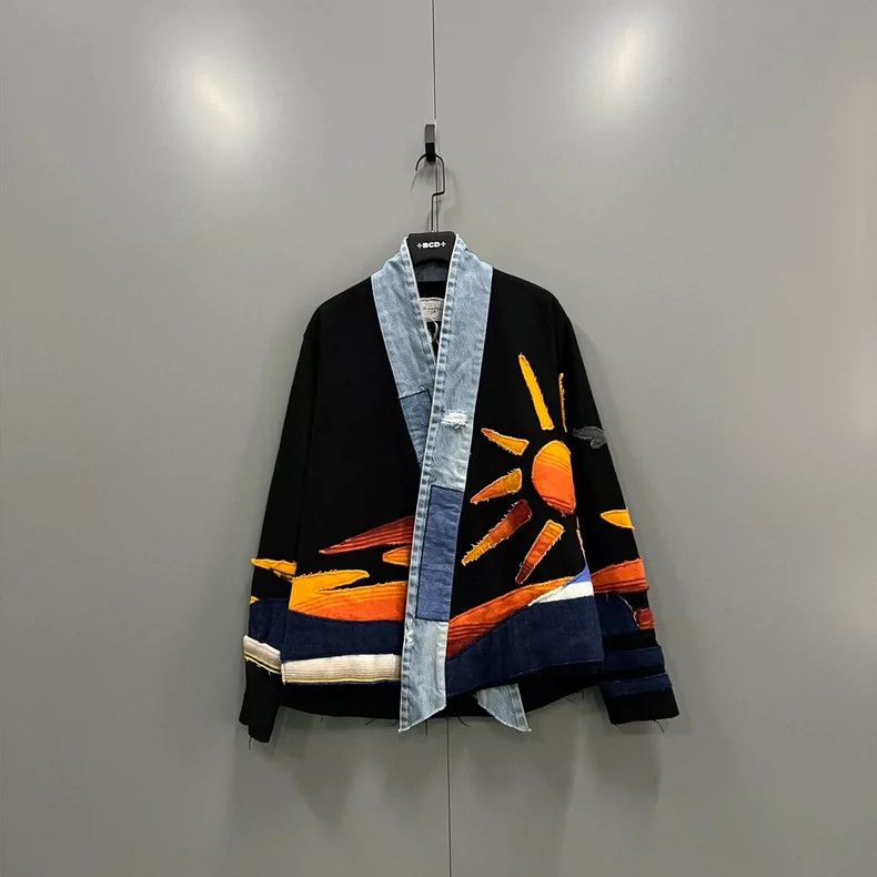 Greg Lauren greg lauren multicolor blanket patchwork jacket-dmc Size US M / EU 48-50 / 2 - 1 Thumbnail