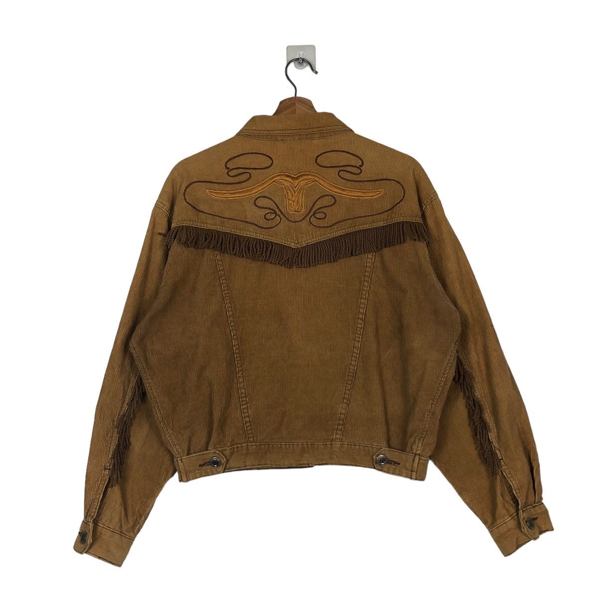 Japanese Brand 🔥Cropped Cowboy Jacket Corduroy Biker Wear Size US M / EU 48-50 / 2 - 8 Thumbnail