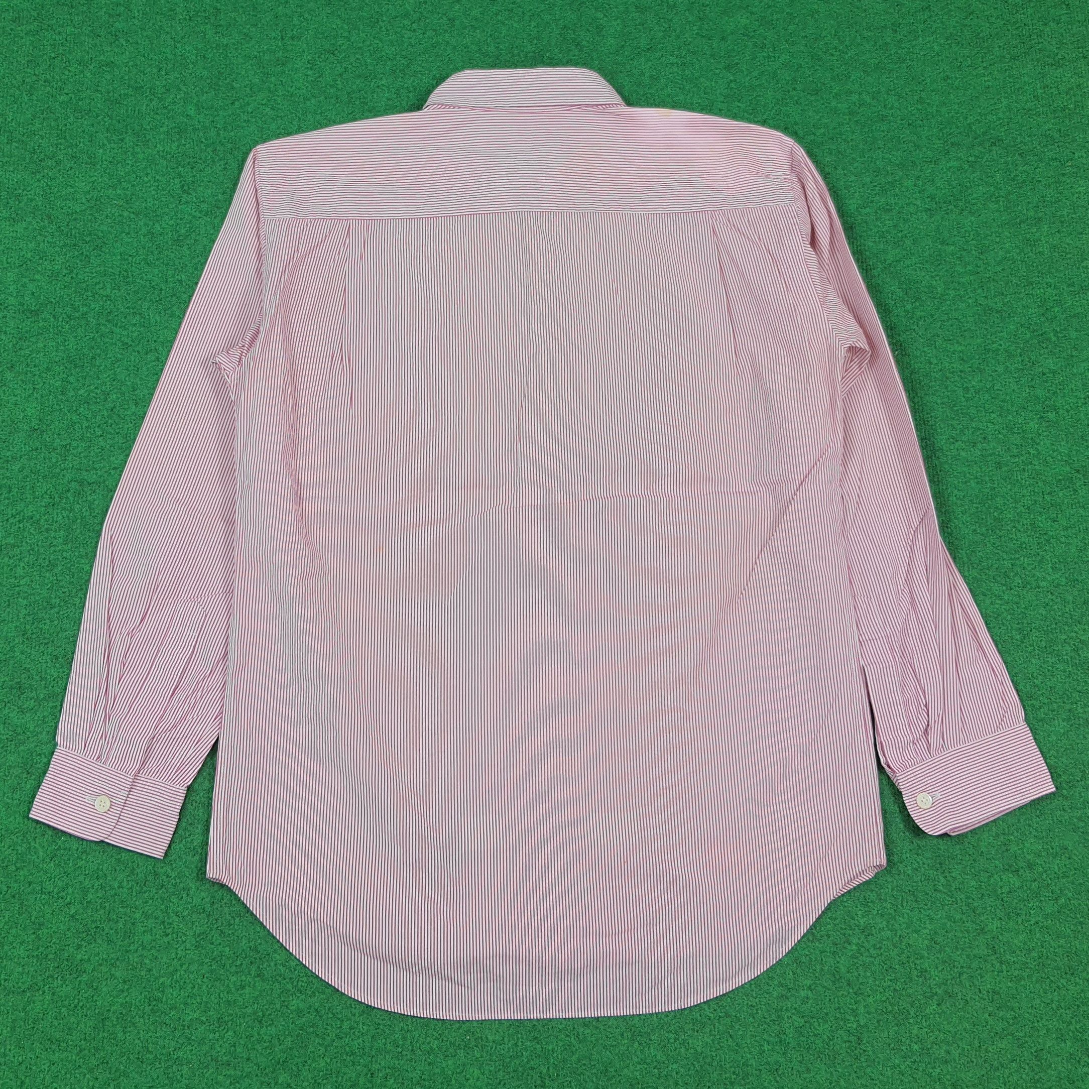 Issey Miyake Issey Miyake Stripped Fire Stitched Buttom Up C294N73 Size US M / EU 48-50 / 2 - 3 Thumbnail