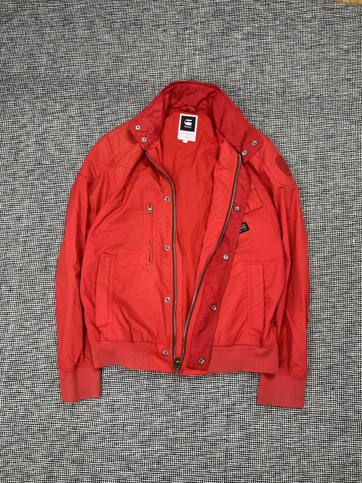 G-Star Akira style biker bomber jacket g-star raw Vtg y2k moto boxy Size US XL / EU 56 / 4 - 6 Thumbnail