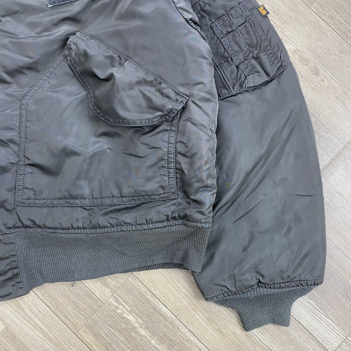 Alpha Industries 🇺🇸Vintage Alpha Industries CWU 45/P Army Flight Bomber Jacket Size US XL / EU 56 / 4 - 9 Thumbnail