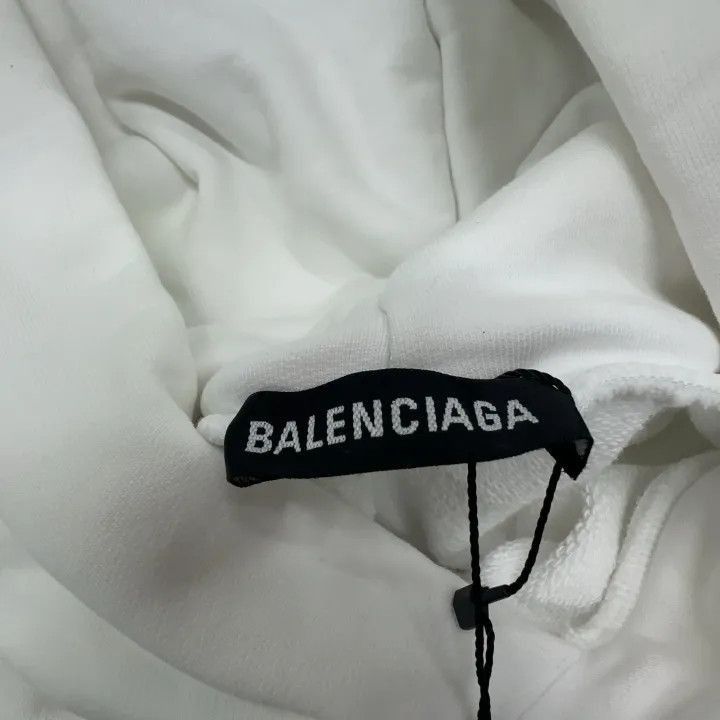 Balenciaga Balenciaga Balenciaga Long Sleeve Printed Hoodie -2507 Size US XS / EU 42 / 0 - 5 Thumbnail