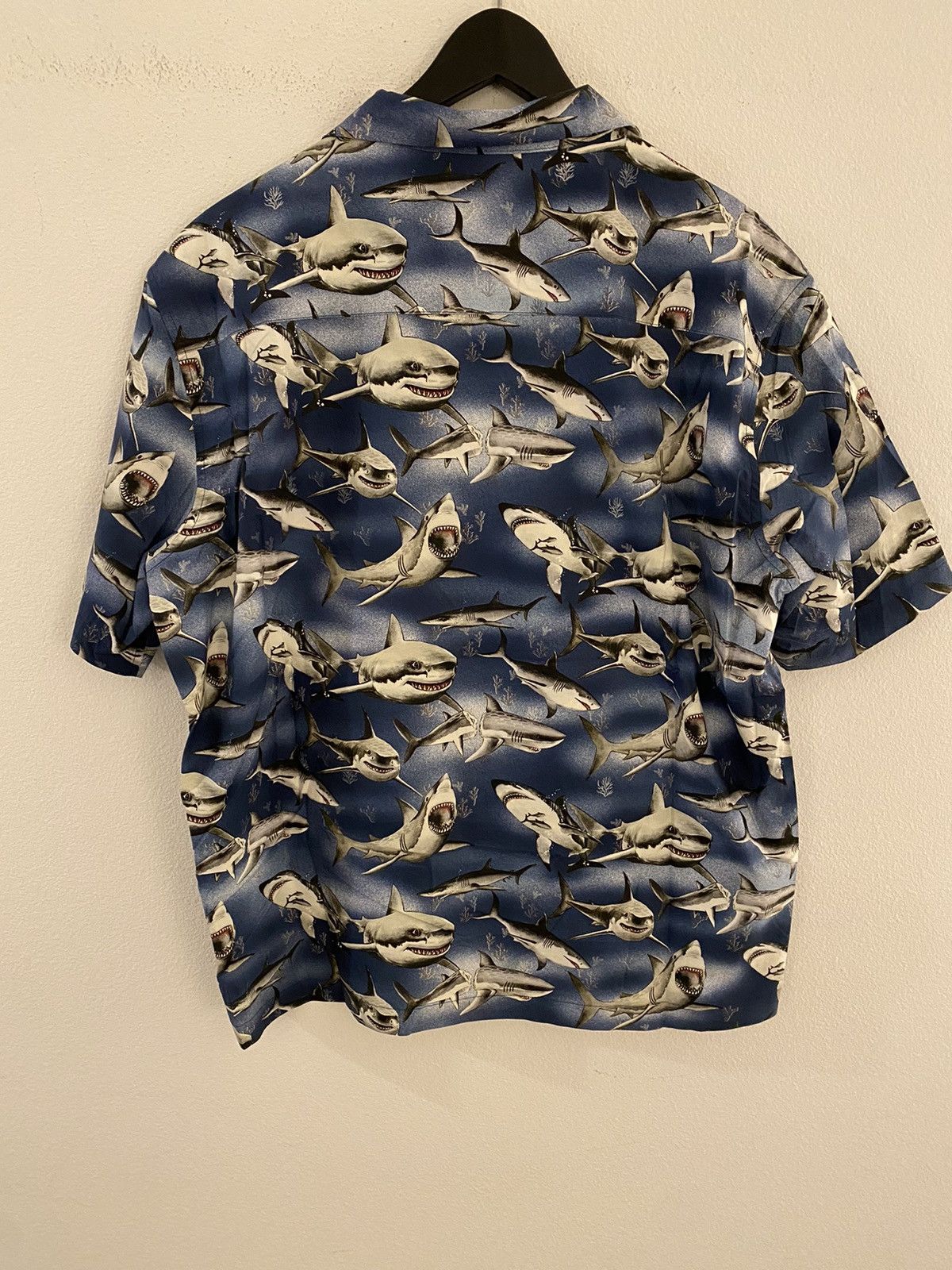 Palm Angels Palm Angels Sharks Bowling Shirt XXL Size US XXL / EU 58 / 5 - 2 Thumbnail
