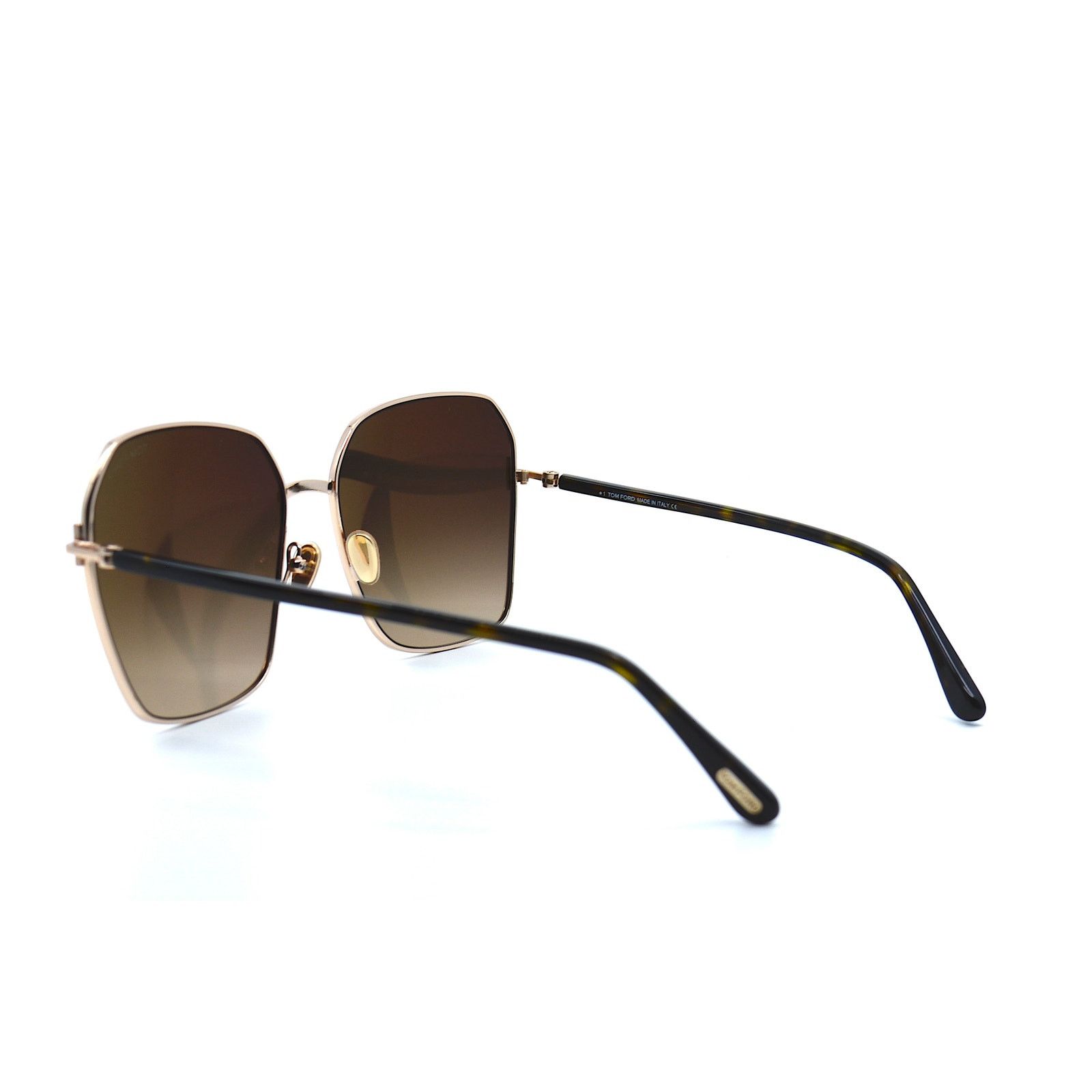 Tom Ford TOM FORD CLAUDIA-02 TF839 52F GOLD BROWN GRADIENT SUNGLASSES Size ONE SIZE - 4 Thumbnail