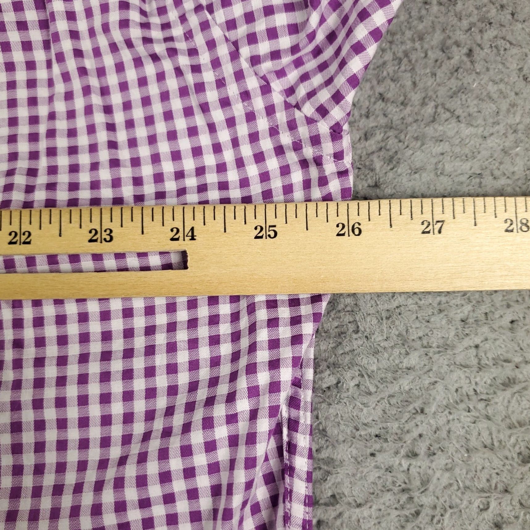 Jared Lang Jared Lang Shirt Mens 3XL Purple Button-Up Long Sleeve Casual Workwear Size US XXL / EU 58 / 5 - 5 Thumbnail