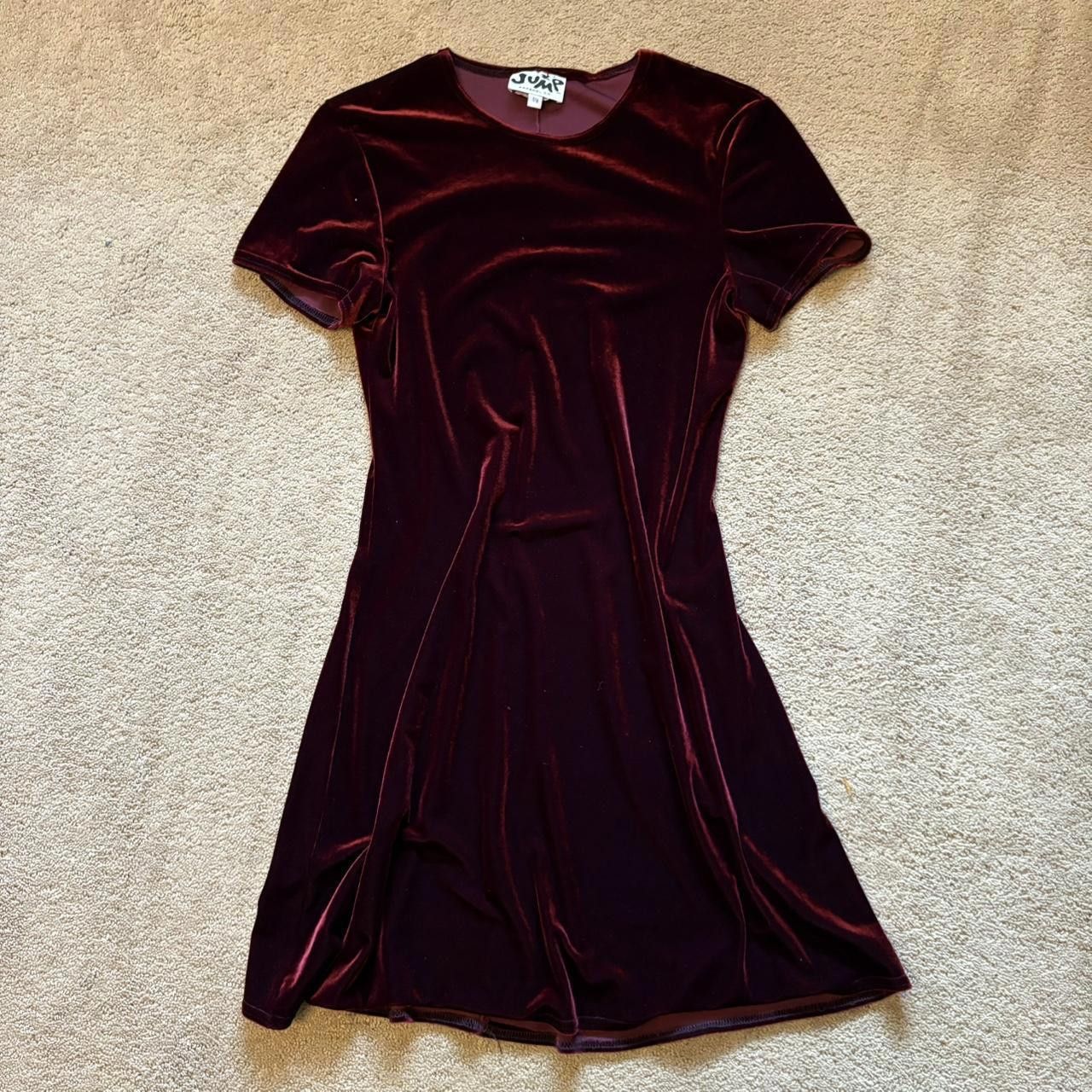 Designer Jump Women's Burgundy Dress Size M / US 6-8 / IT 42-44 - 1 Thumbnail