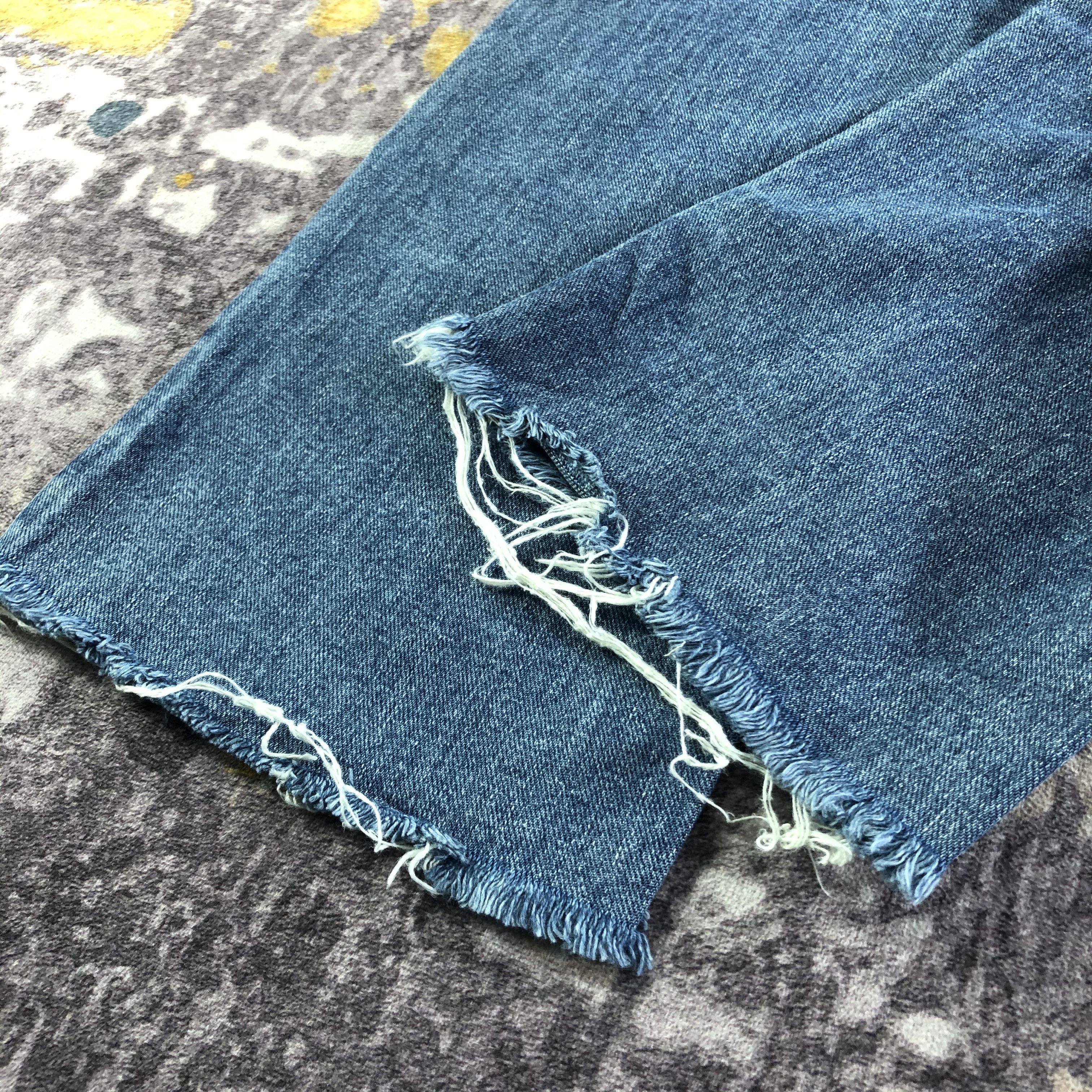 Lee Vintage Distress Lee Selvedge Jeans-JM3666 Size US 29 - 4 Thumbnail