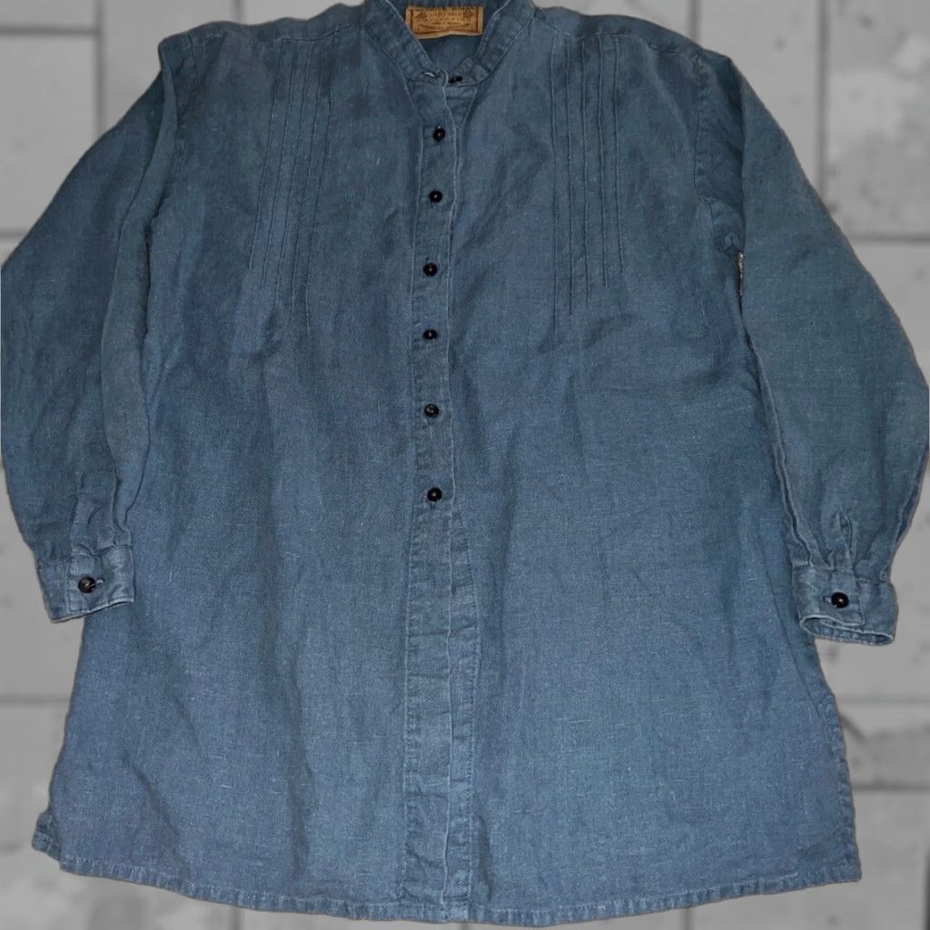 Vintage VINTAGE Saddle Ridge Western Button-Up Shirt Mens M Blue Size US M / EU 48-50 / 2 - 1 Thumbnail