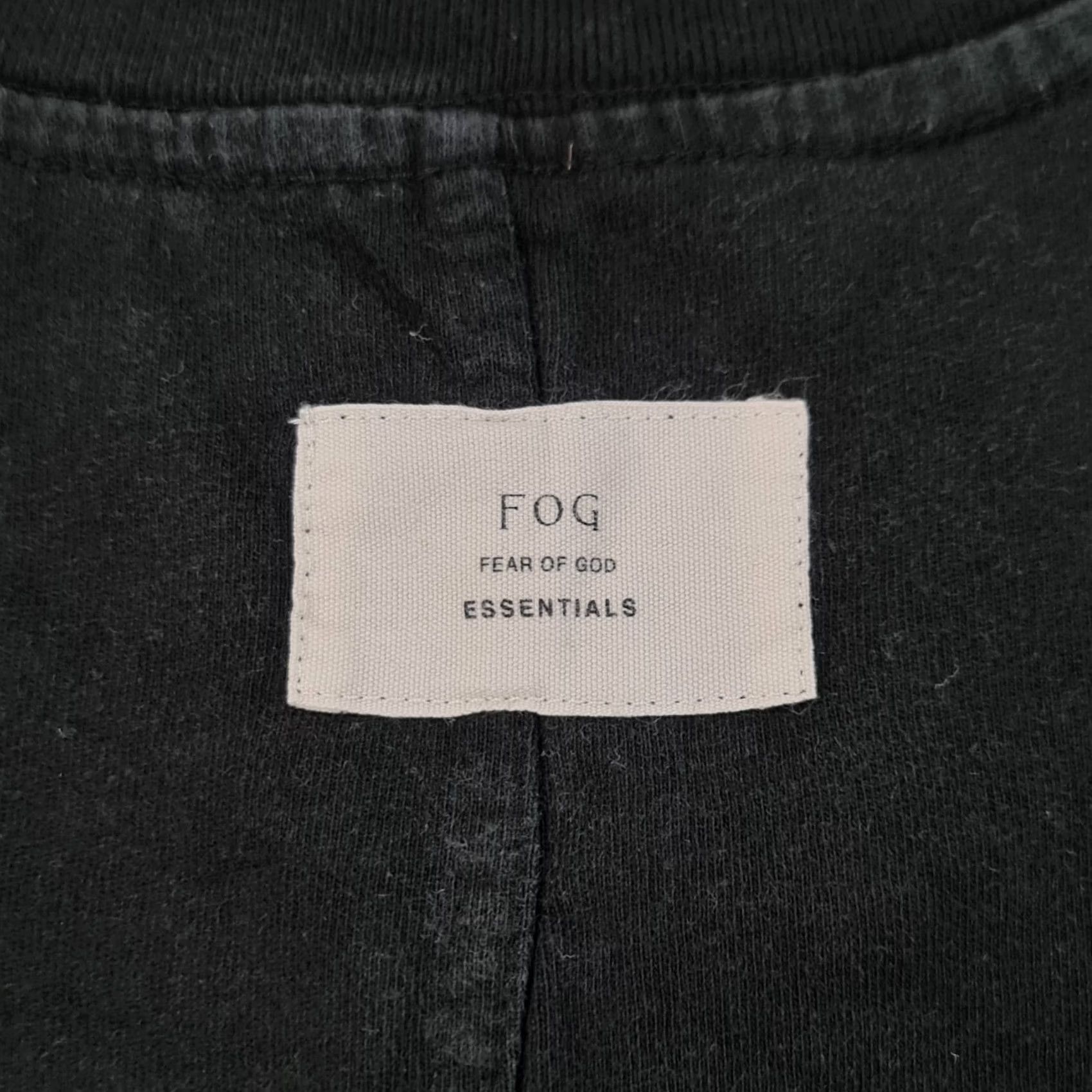 Fear of God Fear Of God Essentials Mens T Shirt Black Large Long Line Cotton Tee FOG Shirt Mens L Black Essentials 90s? Size US L / EU 52-54 / 3 - 6 Thumbnail