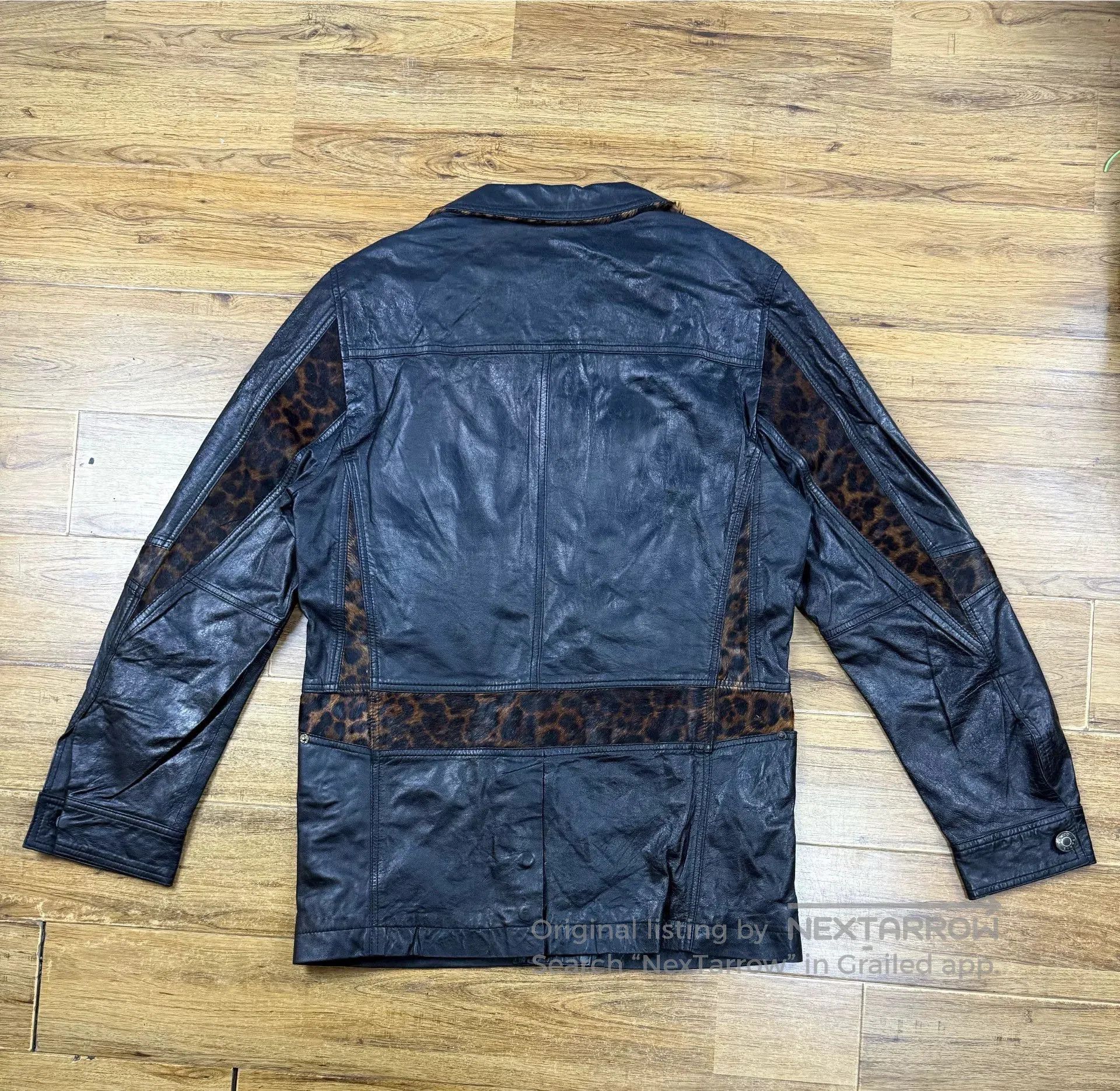 Kenzo Kenzo Men's Leather Jacket, Business Casual. Size US L / EU 52-54 / 3 - 2 Thumbnail