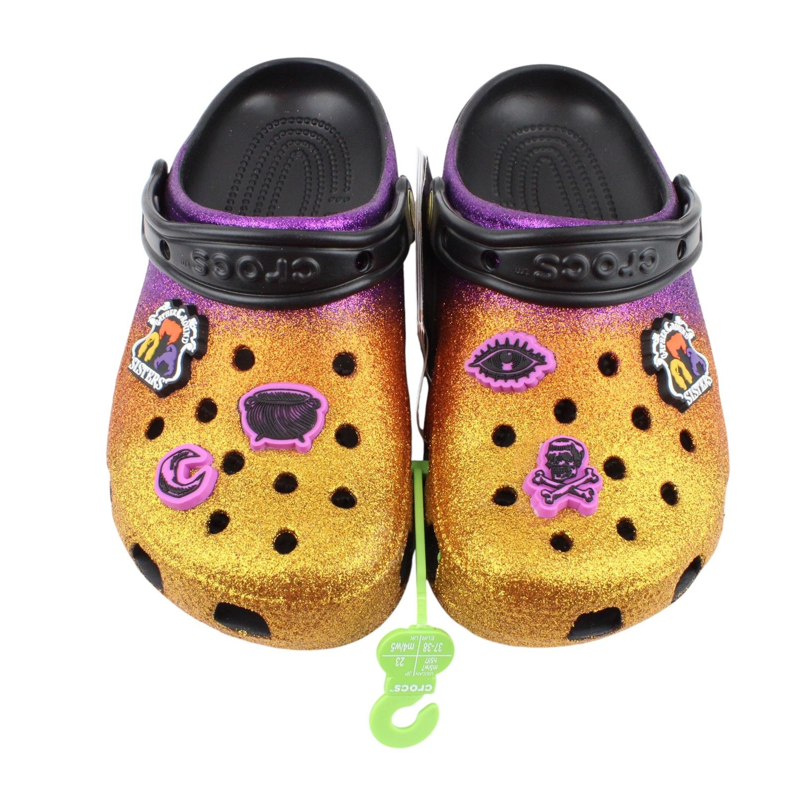 Crocs New Size Womens 7 / Mens 5 Disney Hocus Pocus Sparkle Crocs Size US 7 / IT 37 - 3 Thumbnail